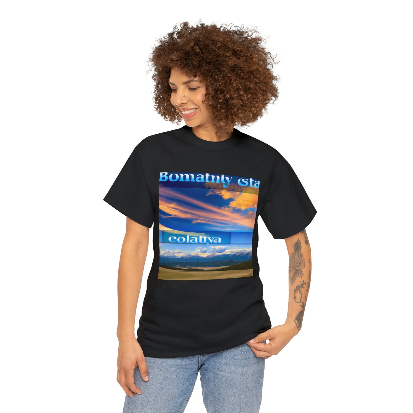 Big Sky Country is a popular nickname for the state of Montana, one of the US states located in the Northern Rocky Mountains region of the United States. This nickname has been used to describe the state since the mid-20th century, likely - T-shirt