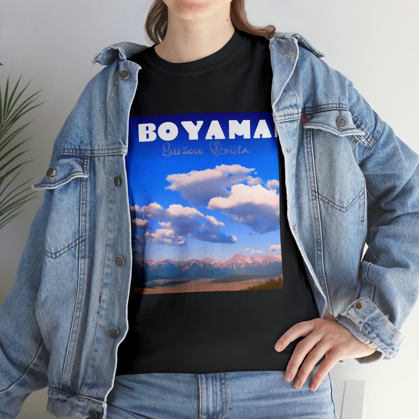 Sky Country is a nickname for the U.S. state of Montana. The nickname is derived from Montana's beautiful and expansive landscape, which includes the many mountains, open prairies, and gorgeous blue skies that give the state its unique character - T-shirt