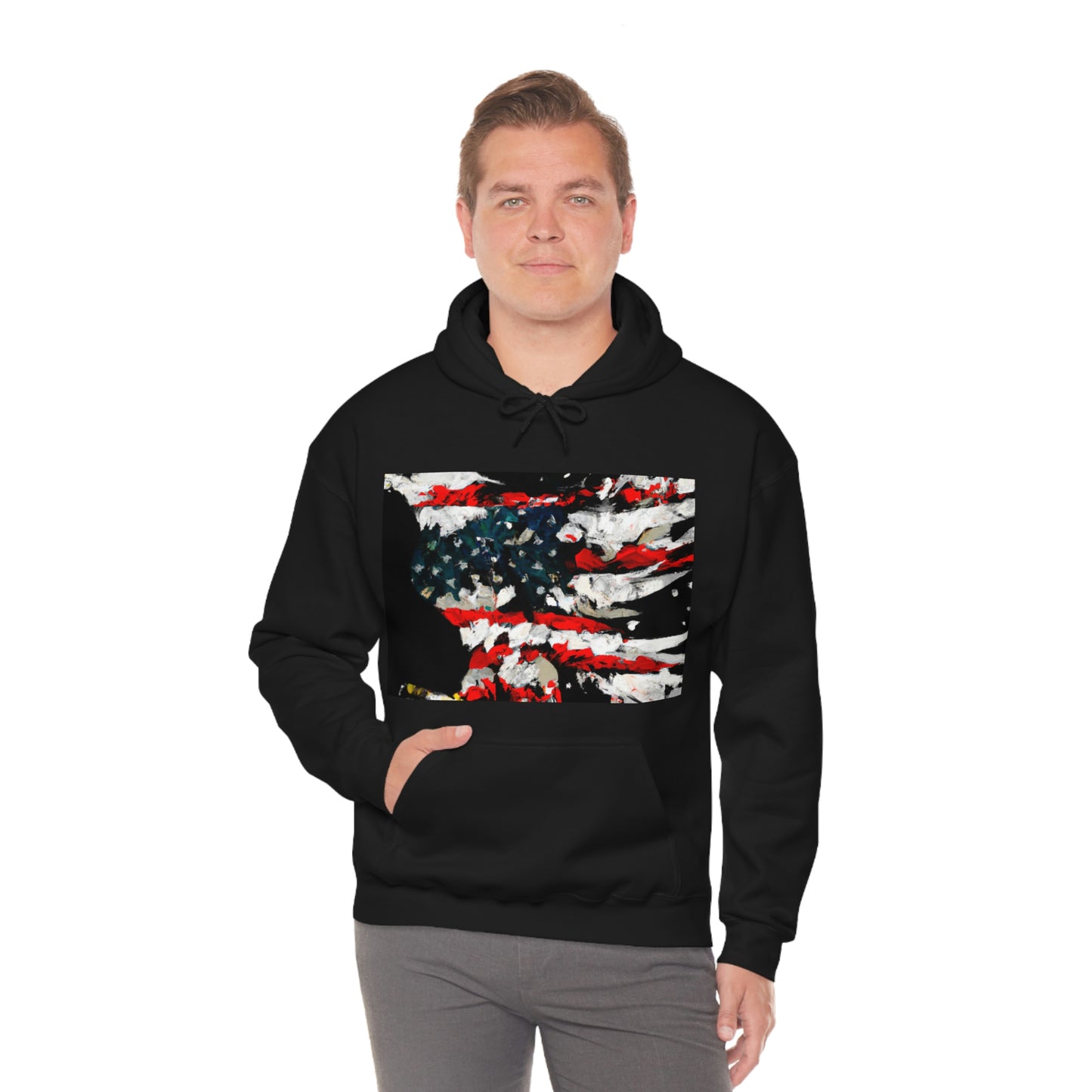 "We hold these truths to be self-evident, that all men are created equal, that they are endowed by their Creator with certain unalienable Rights, that among these are Life, Liberty and the pursuit of Happiness." - Declaration - Hoodie