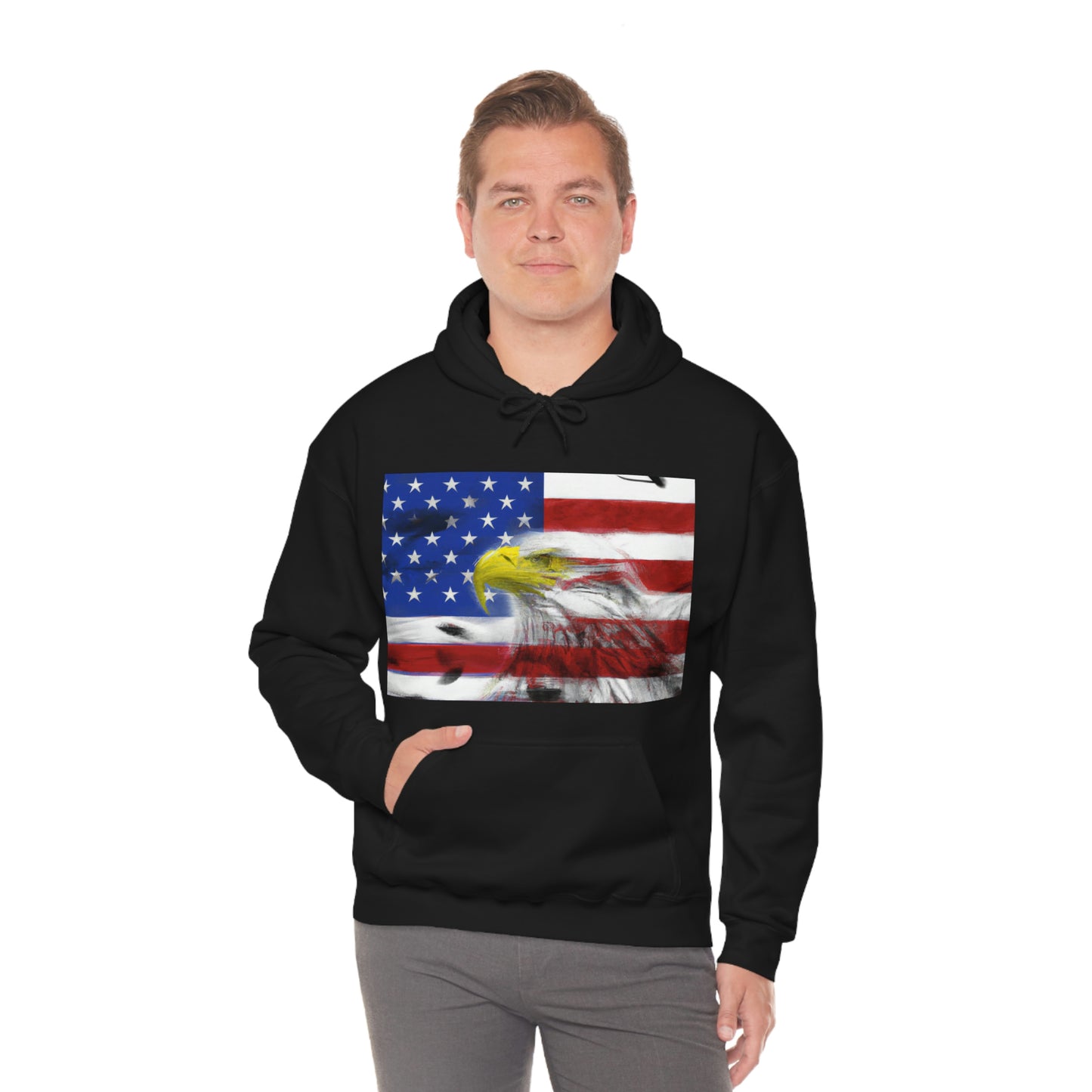 "America was not built on fear. America was built on courage, on imagination and an unbeatable determination to do the job at hand." - Harry S. Truman - Hoodie