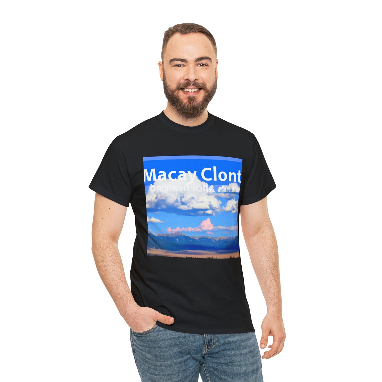 Big Sky Country is an oft-used nickname for the northwestern portion of the United States, most notably the states of Montana, Wyoming, and Idaho. Characterized by its wide open spaces, rugged mountains, and abundance of wildlife, Big Sky - T-shirt