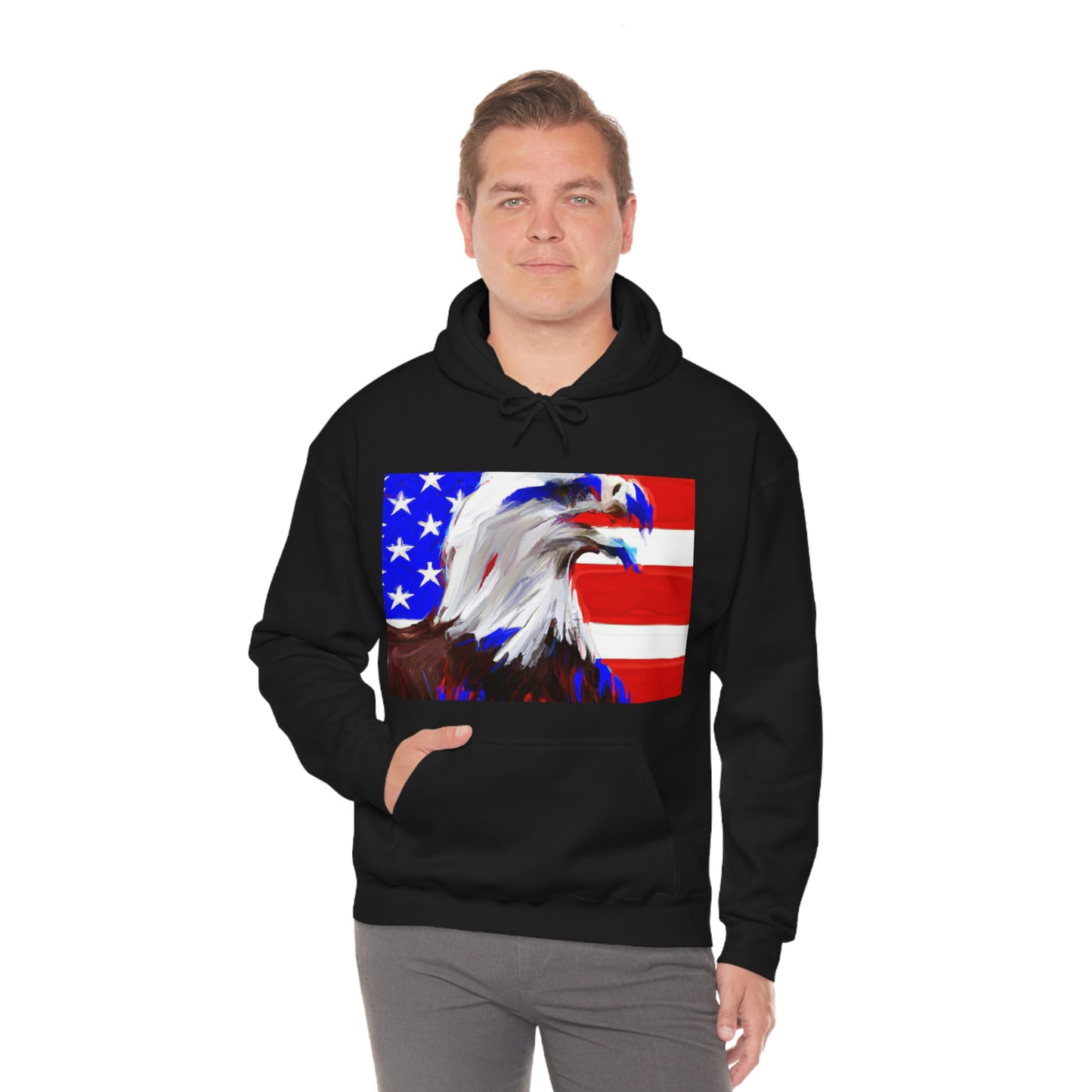 "A house divided against itself cannot stand." - Abraham Lincoln - Hoodie