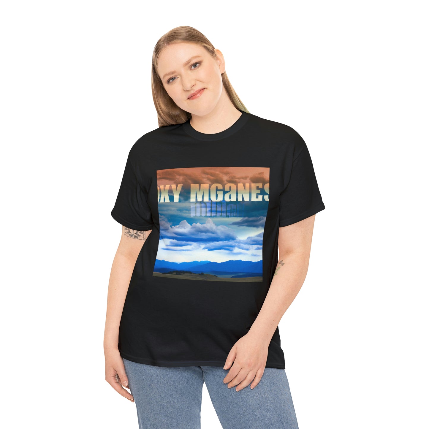 Big Sky Country is a term commonly used to describe the state of Montana in the United States of America. The term is thought to be popularly used because of Montana's vast, open landscapes and skylines, which are open and wide - T-shirt