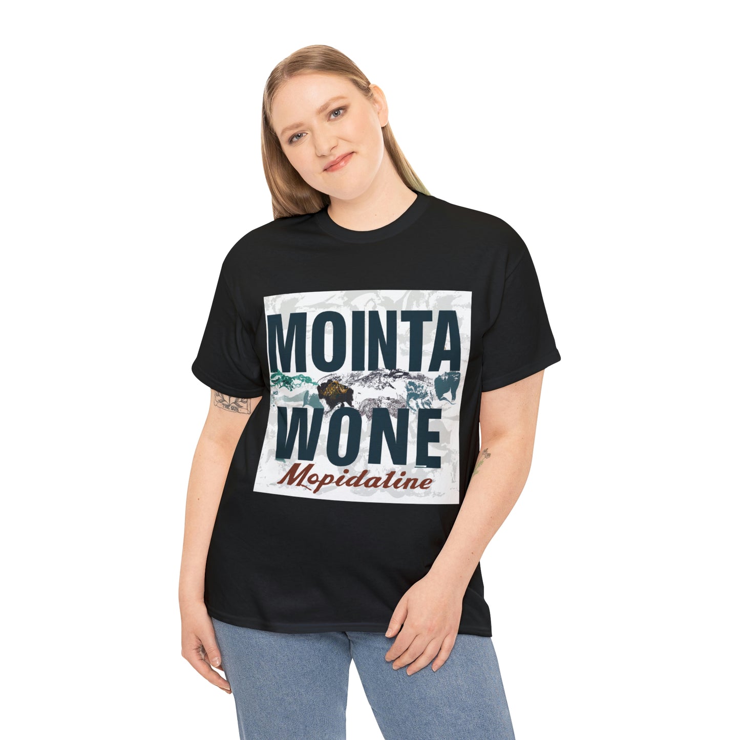 Montana's wildlife ranges from big game like bison, elk, deer, pronghorn, and black bears to small game like squirrels, rabbits, and sage grouse, as well as upland birds and waterfowl - T-shirt