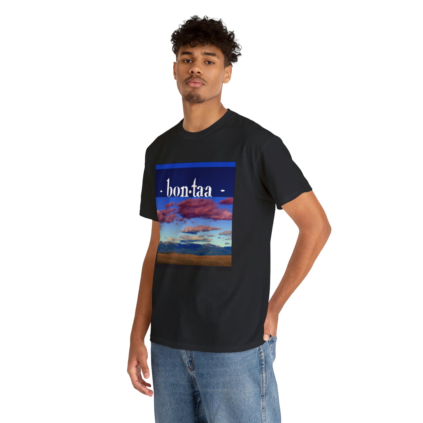 Big Sky Country is a nickname for the U.S. state of Montana and a popular moniker for the wide, open spaces of the western American region—from the Great Plains to the northern Rocky Mountains—that are famed for spectacularly clear - T-shirt