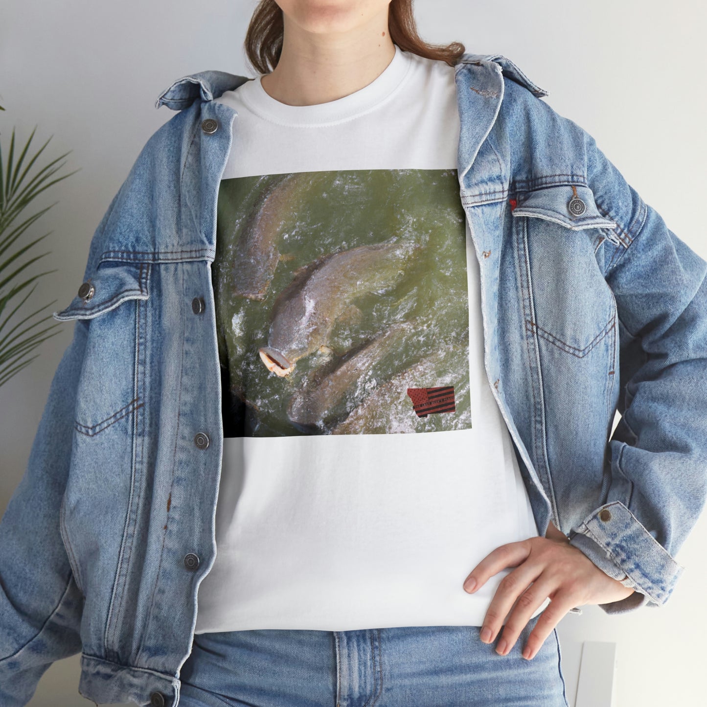 Aurora Shimmerfish - a tropical fish that has a unique combination of iridescent white, pink and blue coloring, and is known for its beautiful aura-like shimmering light displays. - Tshirt