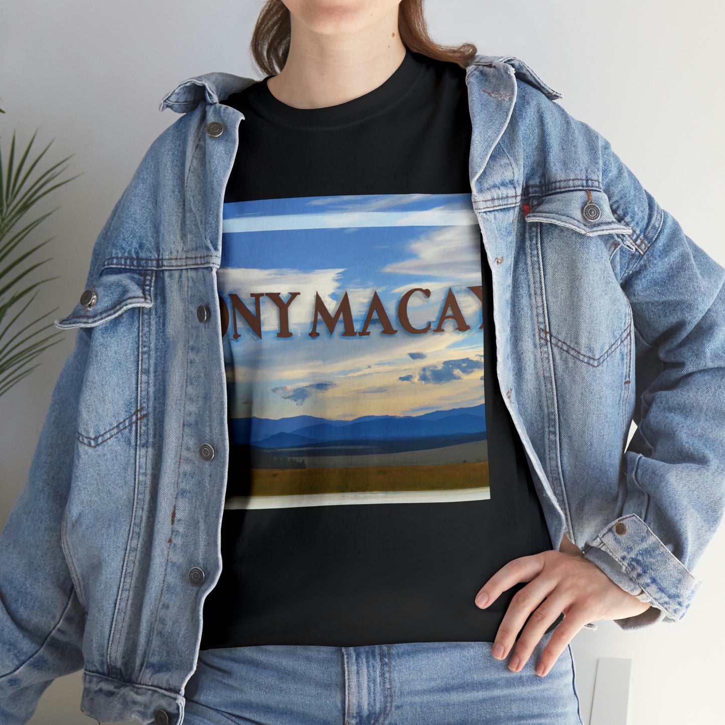 Big Sky Country is an informal name used to describe the vast, sparsely-populated region of the northwestern portion of the United States comprised of the states of Idaho, Montana, and Wyoming. It is characterized by its natural beauty, wide - T-shirt