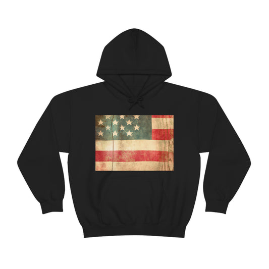 what so proudly we hailed

"Oh, say can you see by the dawn's early light
What so proudly we hailed at the twilight's last gleaming?
Whose broad stripes and bright stars through the perilous fight,
O' - Hoodie