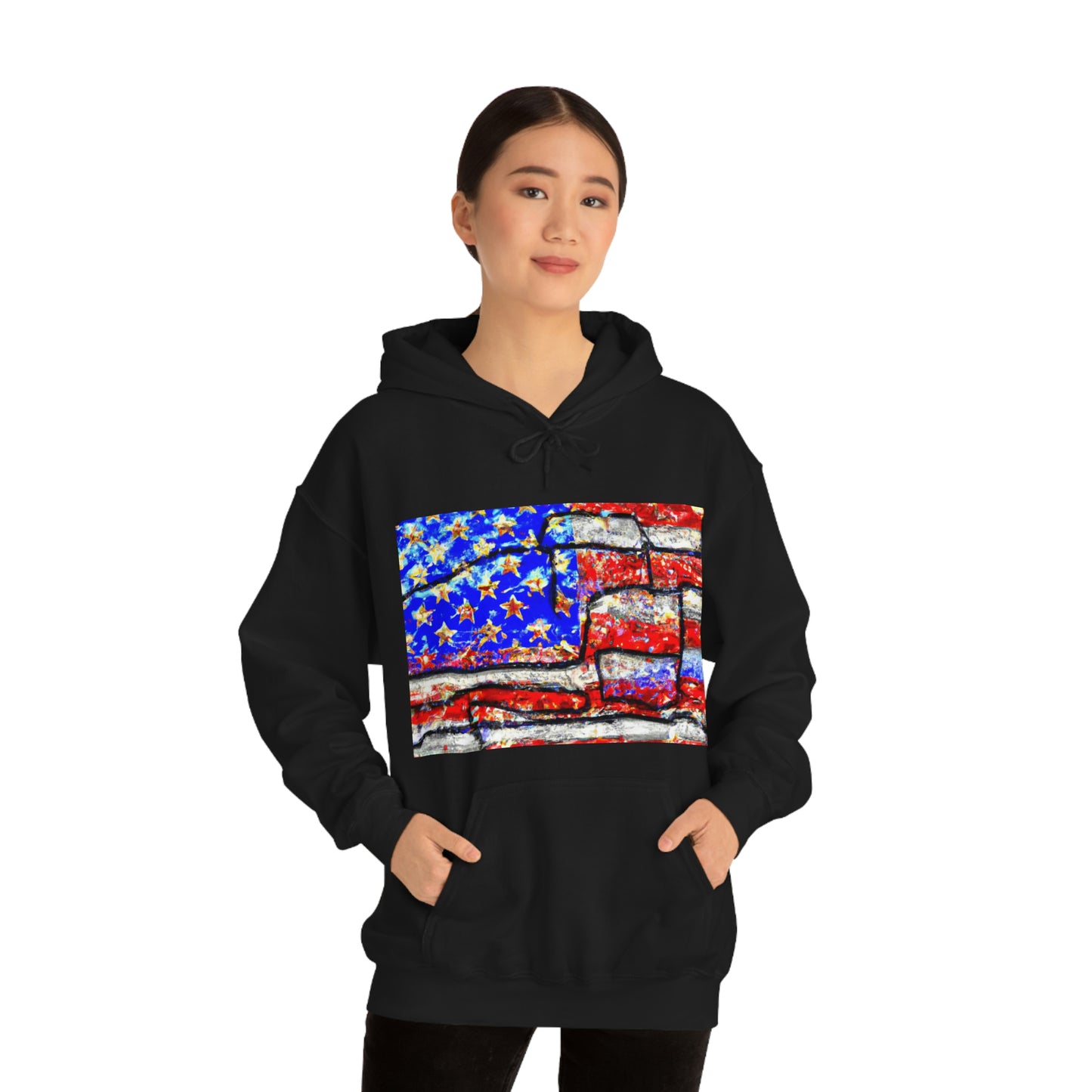 "America is not perfect, but it's the greatest hope of a troubled world."  - President Barack Obama - Hoodie