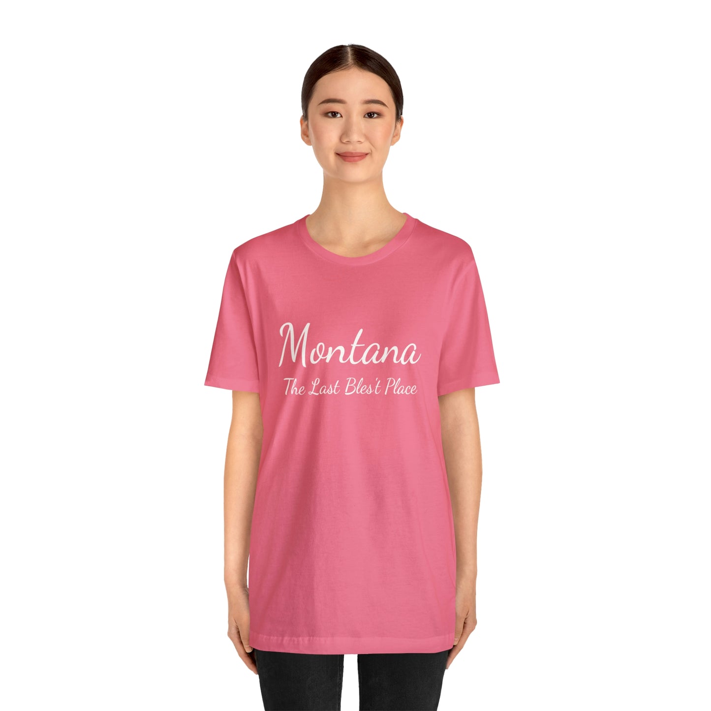 "Montana The Last Bles't Place" Unisex Jersey Short Sleeve Tee