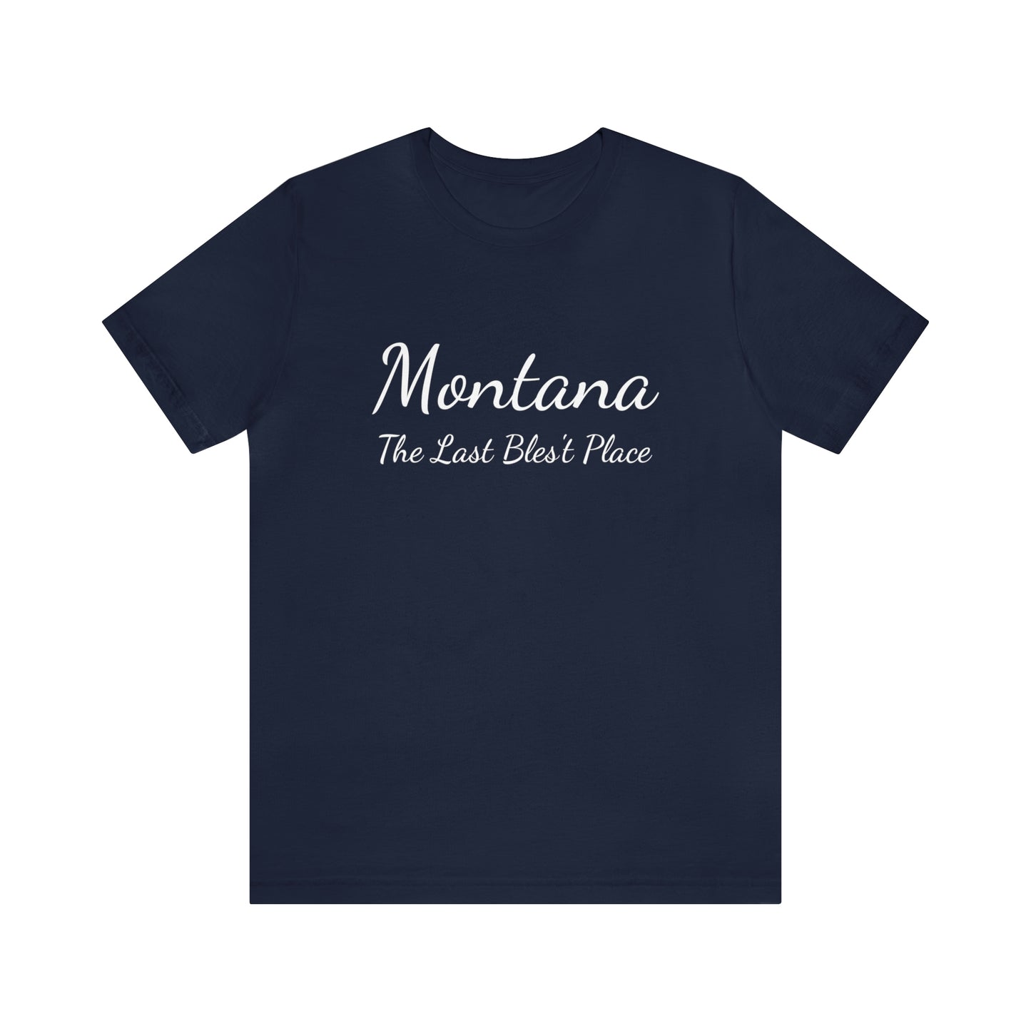 "Montana The Last Bles't Place" Black Ops Unisex Jersey Short Sleeve Tee