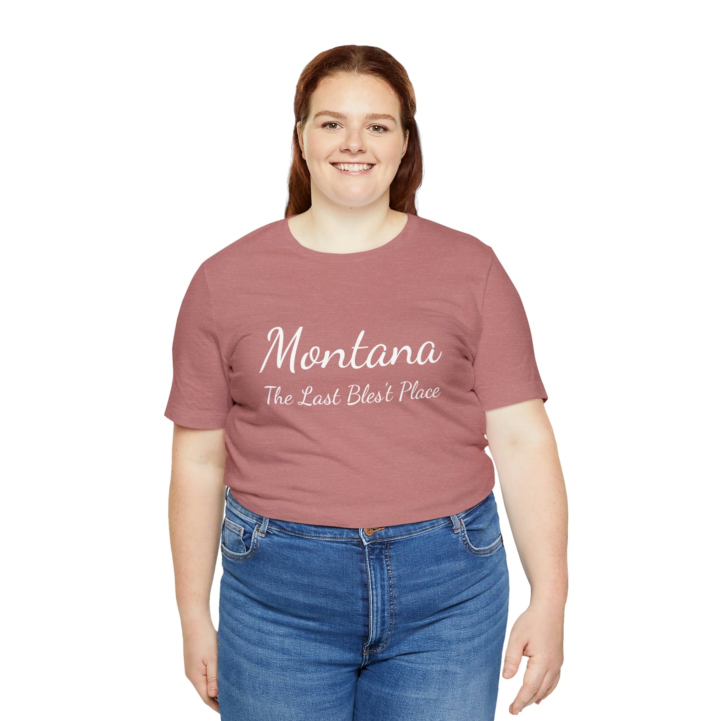 "Montana The Last Bles't Place" Black Ops Unisex Jersey Short Sleeve Tee