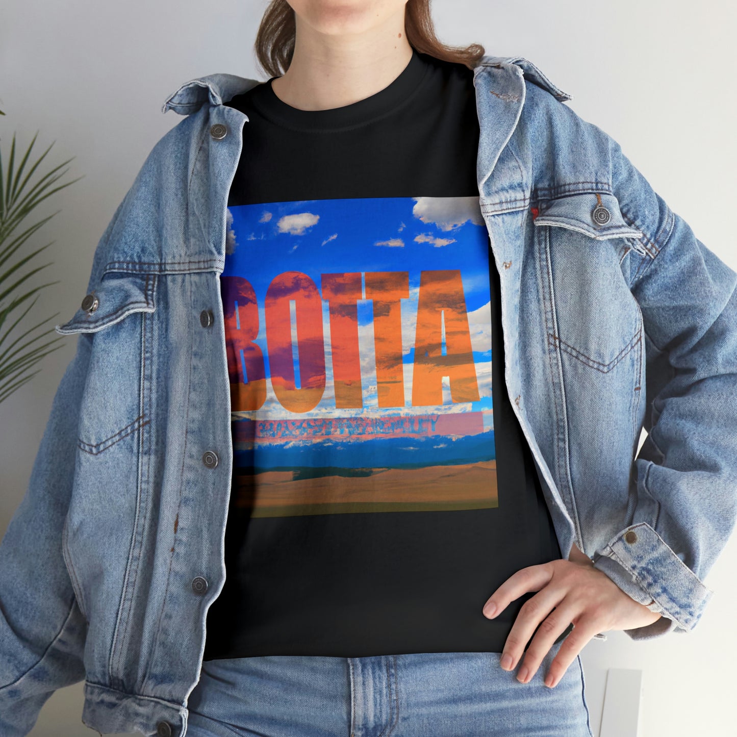 Big Sky Country is the term commonly used to refer to the U.S. state of Montana. The name refers to the large amount of area that Montana covers, and for the beautiful vast blue skies that cover the state. The only state - T-shirt