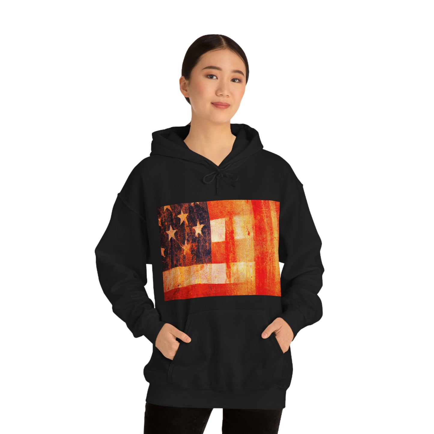 "It is the flag just as much of the man who was naturalized yesterday as of the men whose people have been here many generations." -Charles Evans Hughes, U.S. Supreme Court Justice - Hoodie