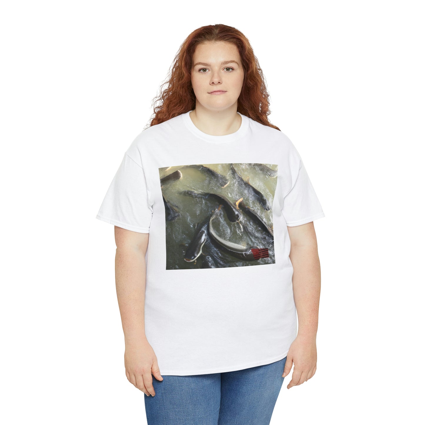 Sapphire Comets: A breed of fish that is made distinct by its sparkling scales and flowing fins that appear to be a deep blue shade, similar to sapphires. They usually live in aquariums or outdoor ponds. - Tshirt