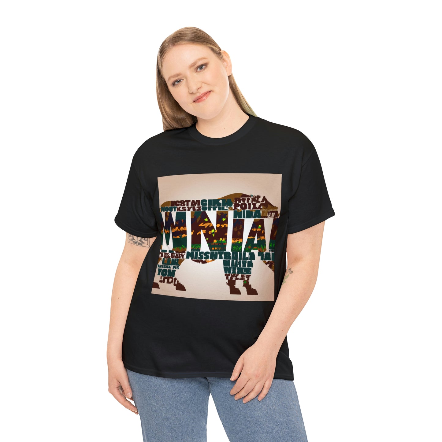 Montana is home to some of the country's most diverse wildlife. Common large animals include white-tailed deer, elk, moose, bison, bighorn sheep, mountain goats, black bears, grizzly bears, bob - T-shirt