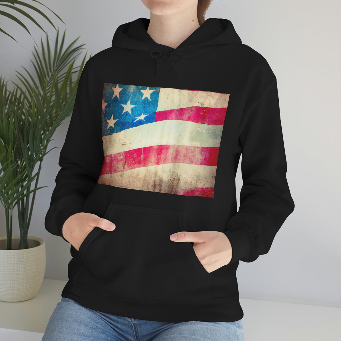 "My American flag carries my greatest wish––that we never forget the sacrifices of those who fought so hard to make it continue to wave." - Loretta Bolden Reese - Hoodie