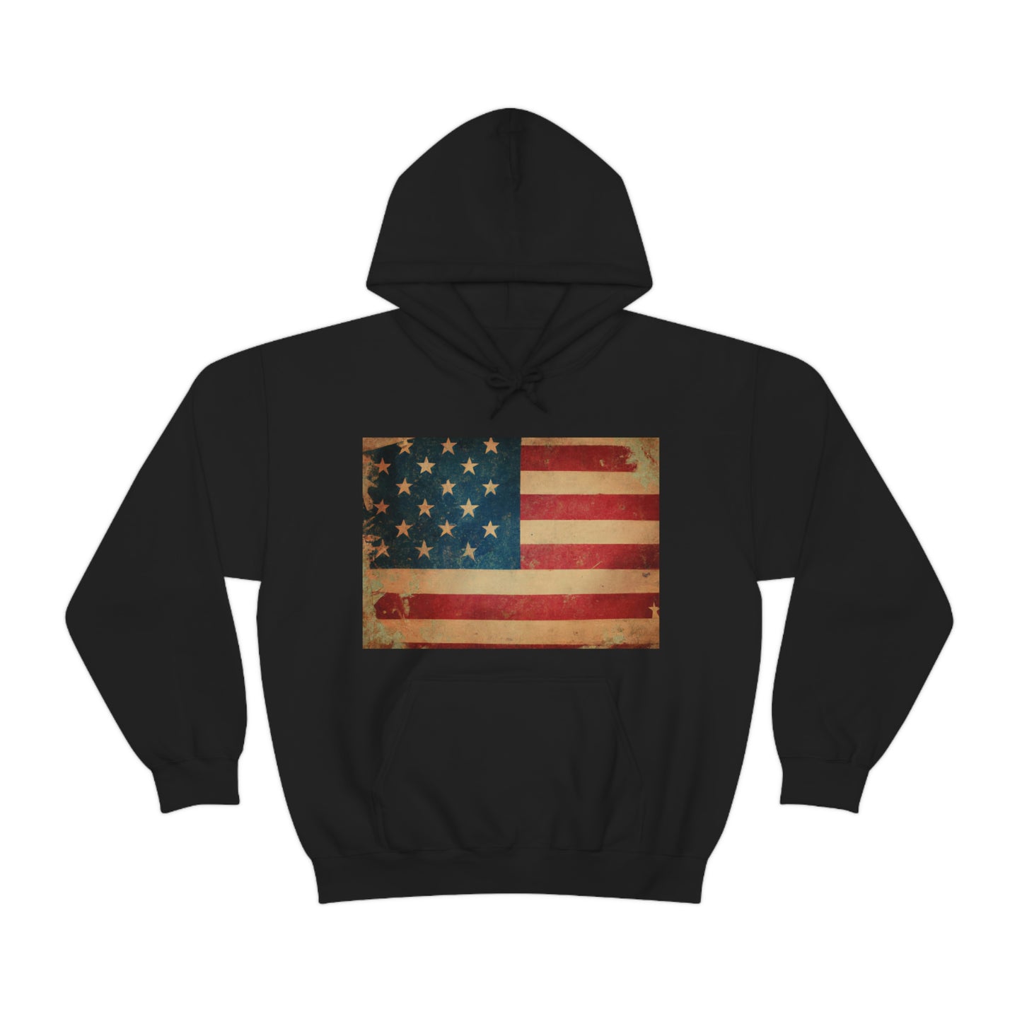 "Our country was founded on a bedrock principle that we are all created equal. The American flag stands for our national motto: 'Out of Many, One.' It flew over an America that was divided - black and white, rich and poor - Hoodie