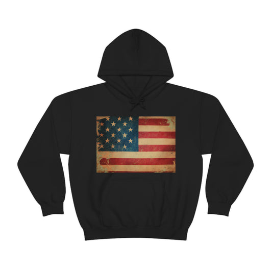 "Our country was founded on a bedrock principle that we are all created equal. The American flag stands for our national motto: 'Out of Many, One.' It flew over an America that was divided - black and white, rich and poor - Hoodie