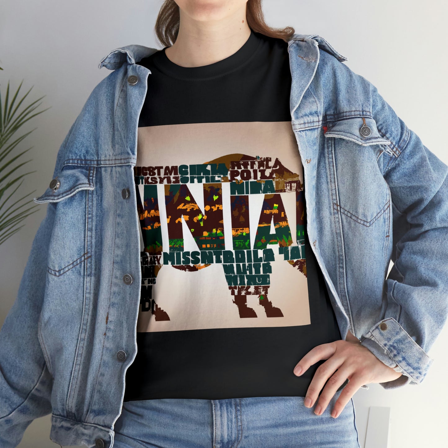 Montana is home to some of the country's most diverse wildlife. Common large animals include white-tailed deer, elk, moose, bison, bighorn sheep, mountain goats, black bears, grizzly bears, bob - T-shirt