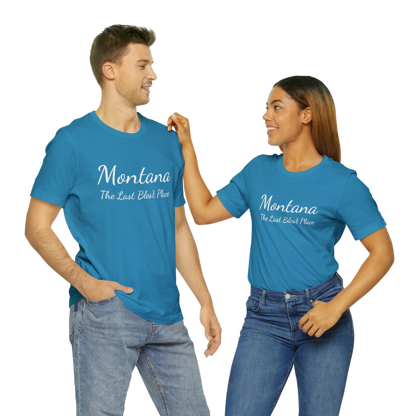 "Montana The Last Bles't Place" Black Ops Unisex Jersey Short Sleeve Tee