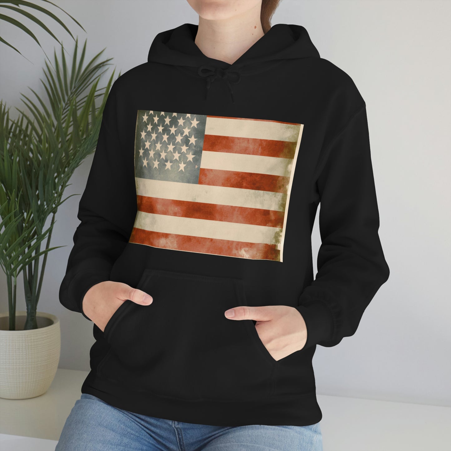 "The flag of the United States of America is the symbol of our freedom, democracy, and national unity. Its colors and stars remind us of the courage and determination it took to overcome the challenges faced to build our country. May we never - Hoodie