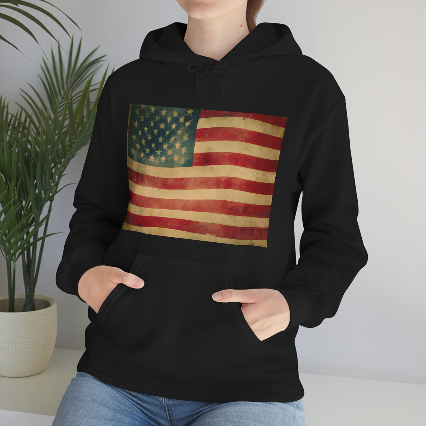 "Our Flag is the emblem of our unity, our power, our thought, and purpose as a nation. It has no other character than that which we give it from generation to generation." - Henry Cabot Lodge Jr. - Hoodie