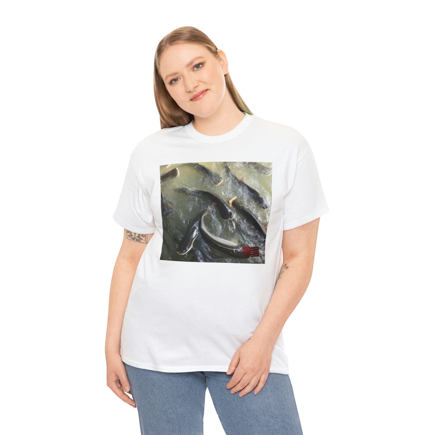 Sapphire Comets: A breed of fish that is made distinct by its sparkling scales and flowing fins that appear to be a deep blue shade, similar to sapphires. They usually live in aquariums or outdoor ponds. - Tshirt