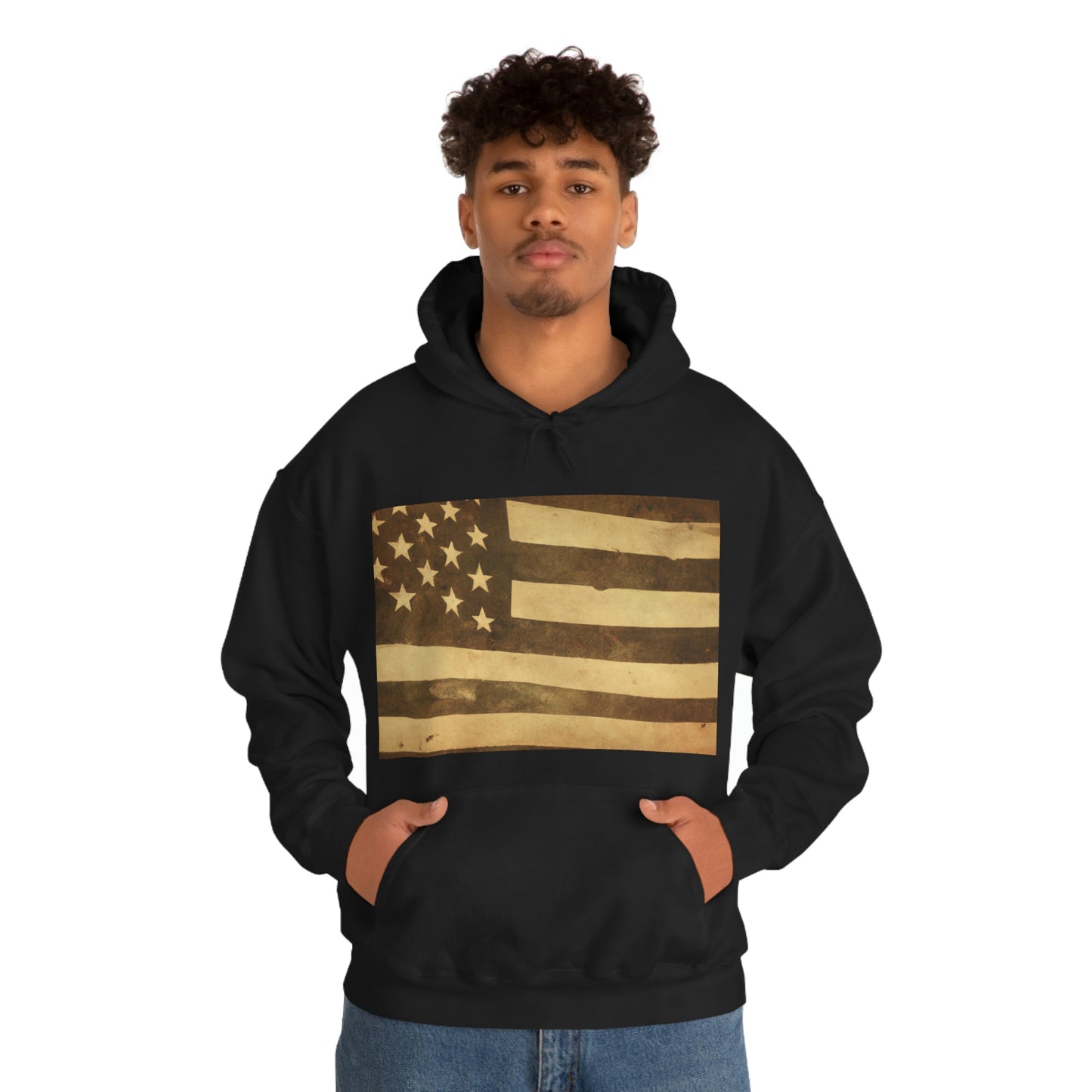 i am proud to be an american, where at least I know I'm free

"The flag of the United States has not been created by rhetorical sentences in declarations of independence and in bills of rights. It has been created by the experience - Hoodie