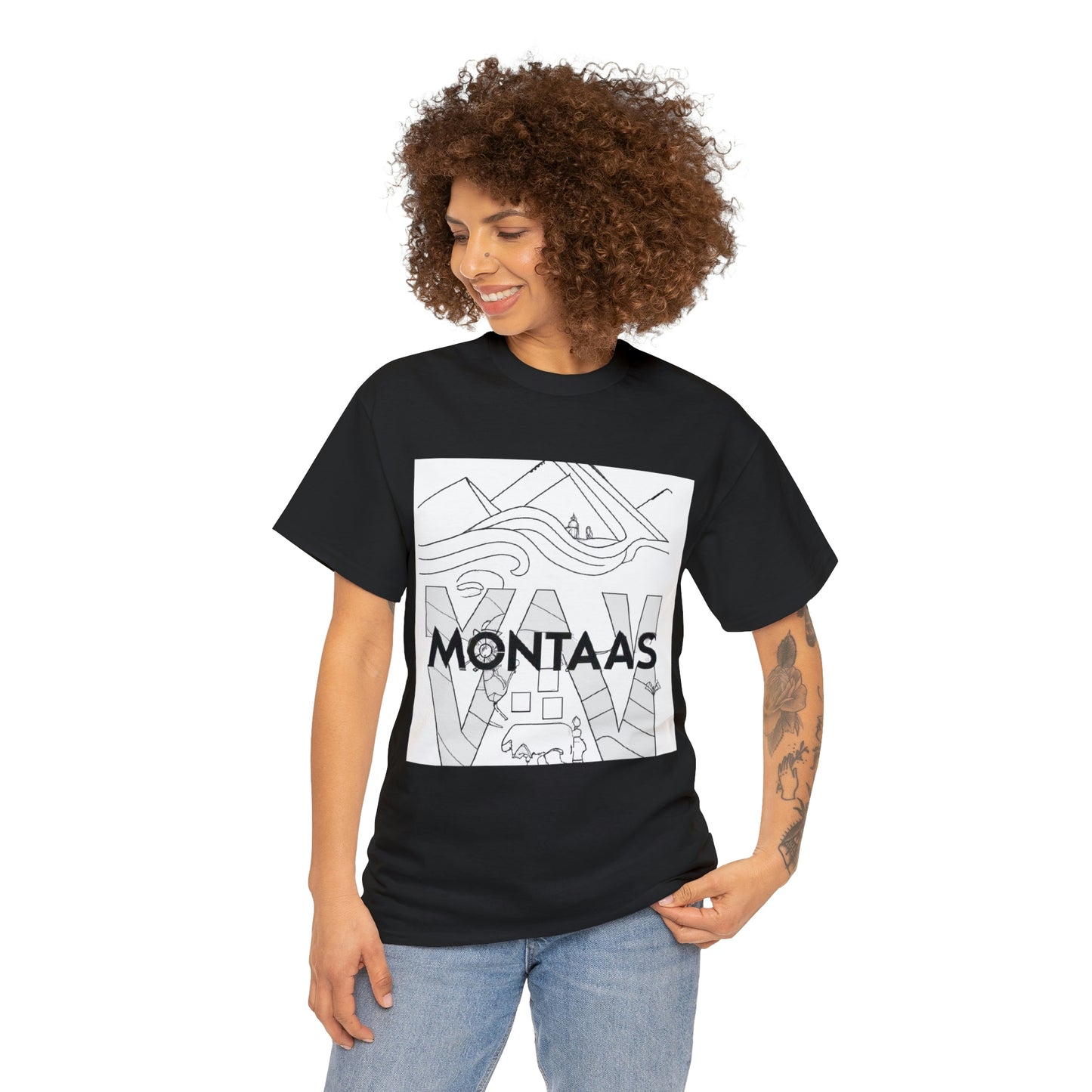 1. Going-to-the-Sun Road: This stunning 50-mile road atop the crest of the Continental Divide is the best way to explore Glacier National Park. Enjoy inspiring mountain views as you drive along this National Historic Landmark. - T-shirt