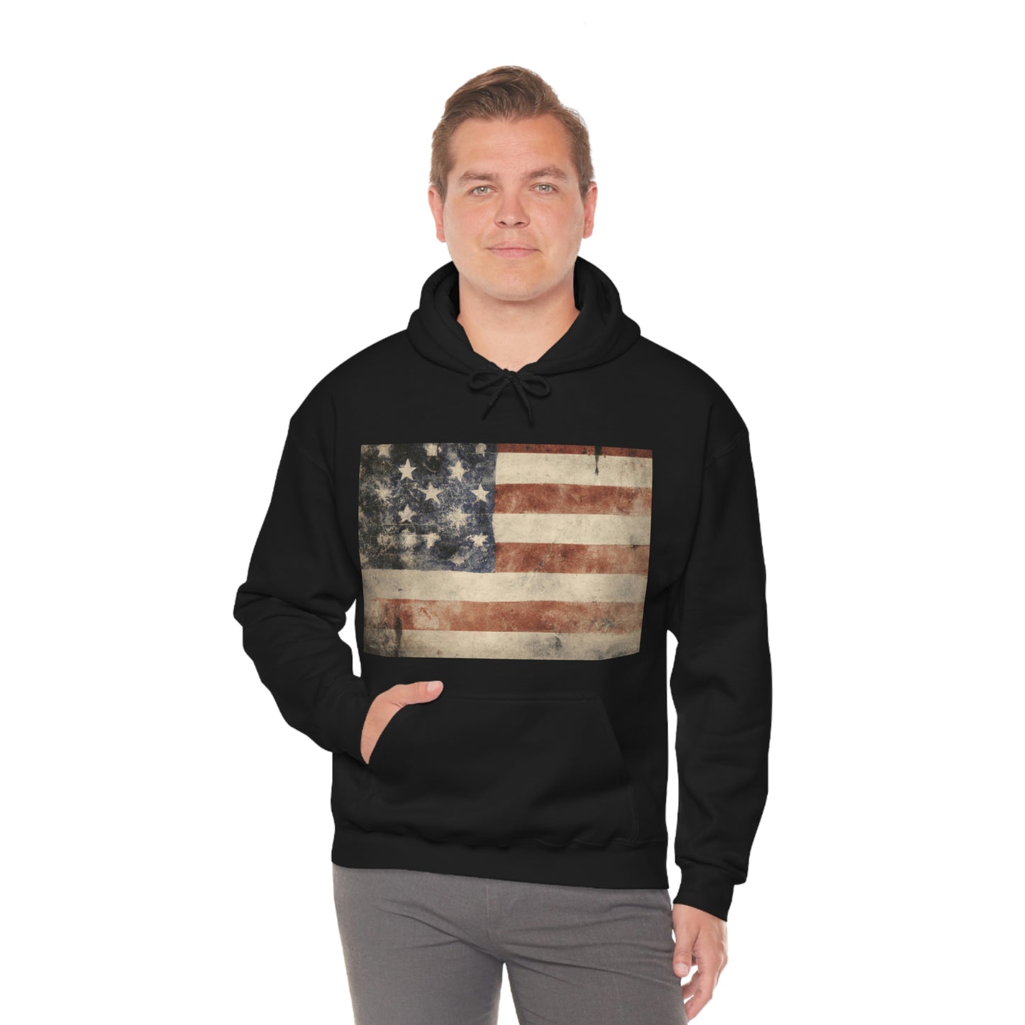 "I pledge allegiance to the Flag of the United States of America, and to the Republic for which it stands, one Nation under God, indivisible, with liberty and justice for all." - Francis Bellamy - Hoodie