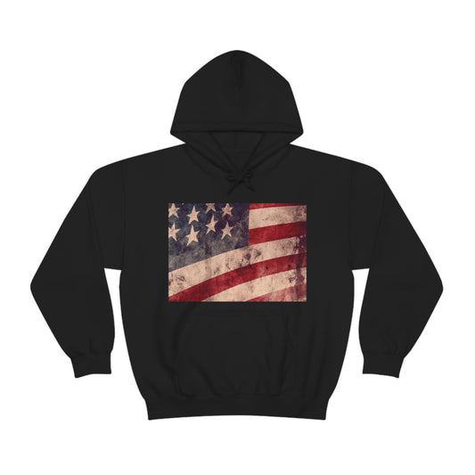 "One flag, one land, one heart, one hand, one nation forevermore!" - Oliver Wendell Holmes - Hoodie