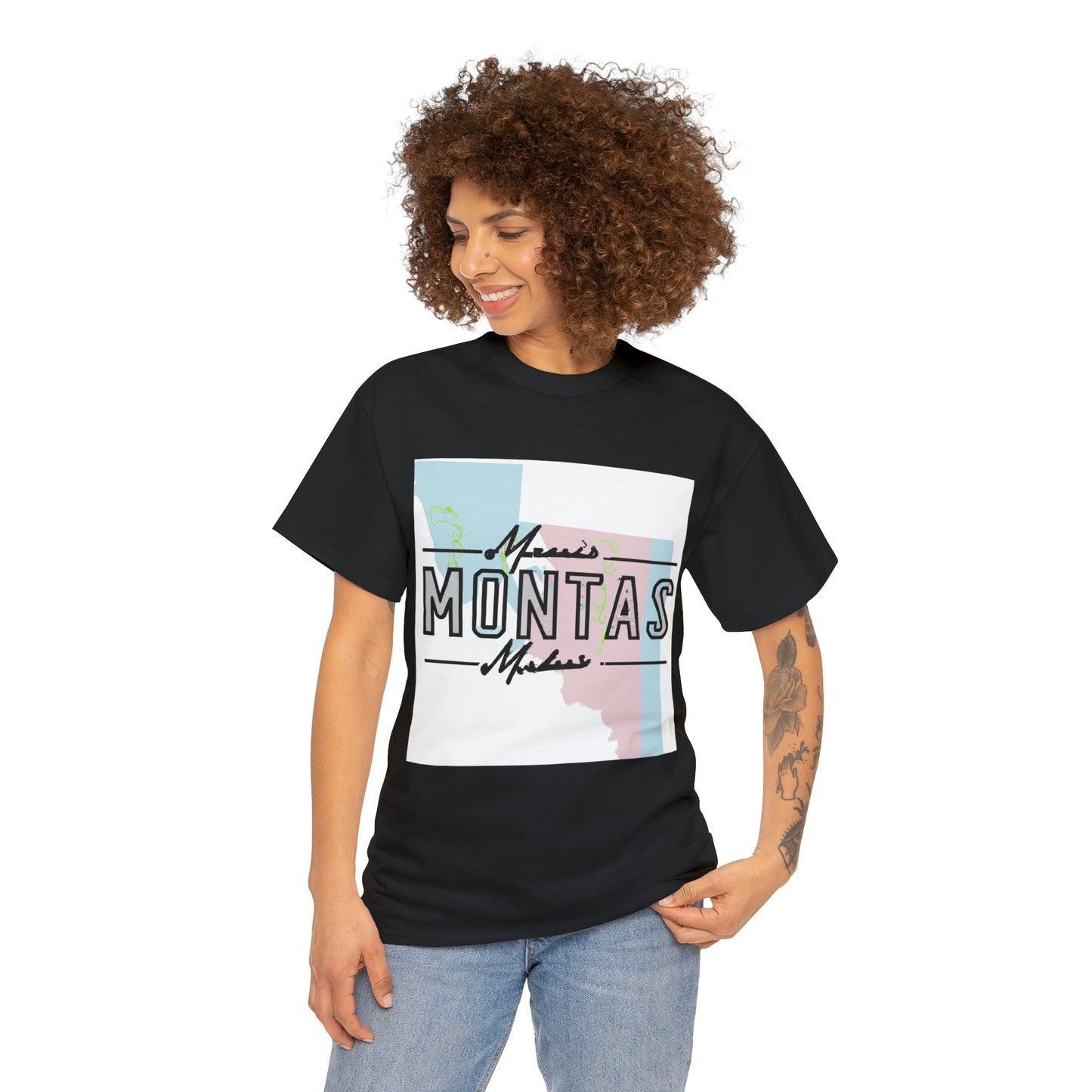 Montana vibes are typically peaceful, laid back and reflective. They often manifest as a sense of awe in the vast and peaceful landscape, combined with a spirit of freedom in the wide open spaces. Commonly found in the quiet, stunning - T-shirt