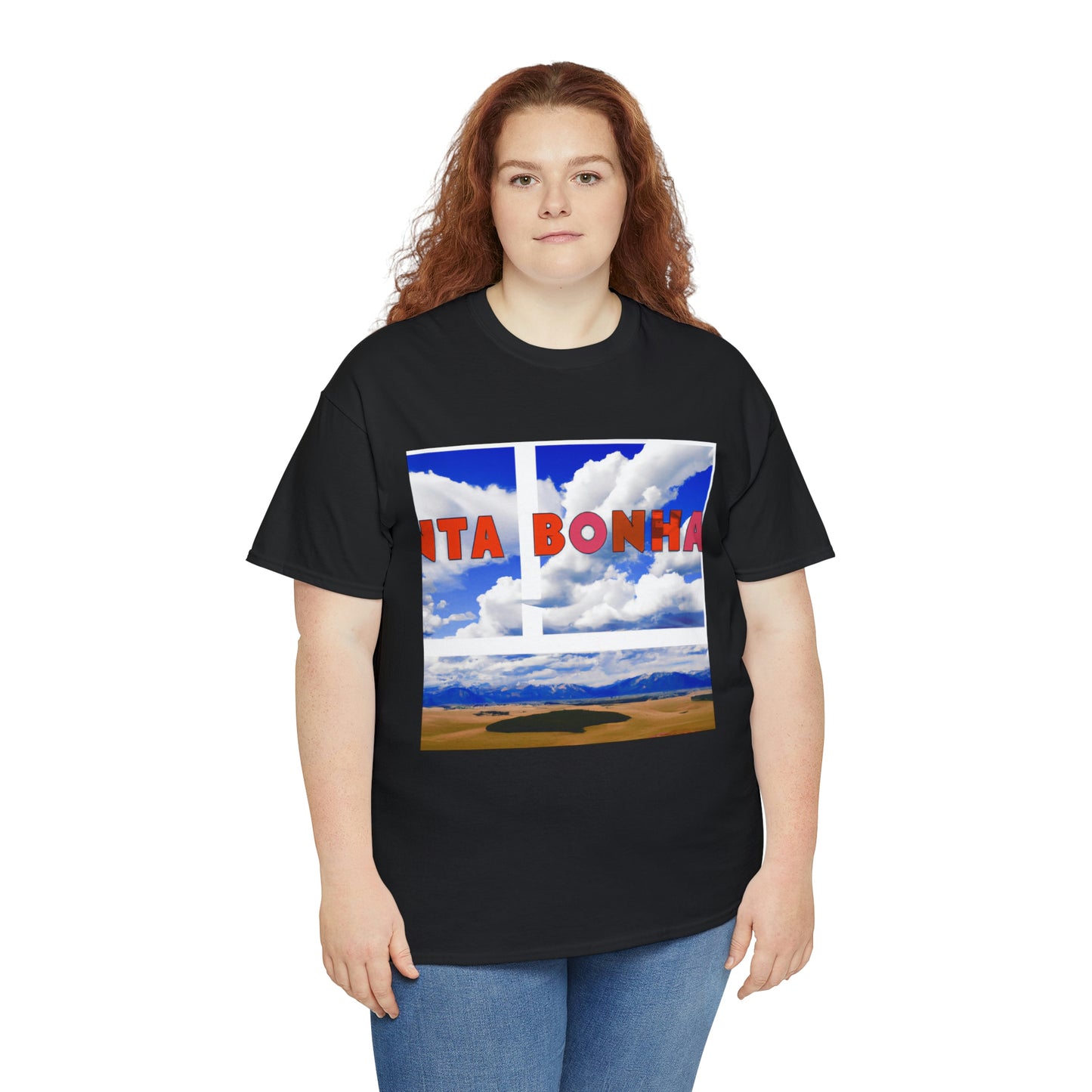 Big Sky Country is a phrase often used to refer to the mountainous parts of the U.S. states of Montana, Idaho, Wyoming, and Colorado. It can also refer to the areas in and around Yellowstone and Glacier National Parks. The - T-shirt