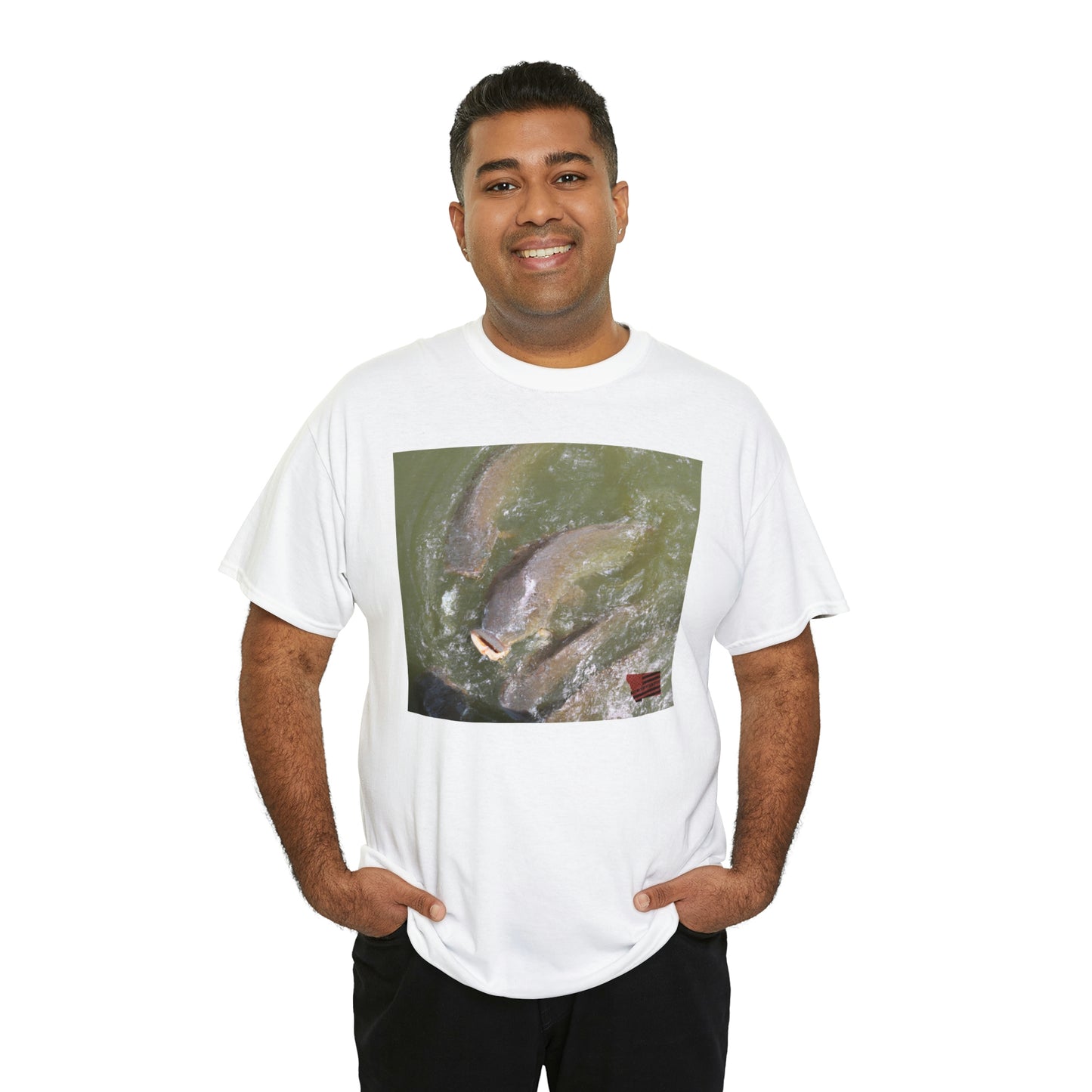 Aurora Shimmerfish - a tropical fish that has a unique combination of iridescent white, pink and blue coloring, and is known for its beautiful aura-like shimmering light displays. - Tshirt