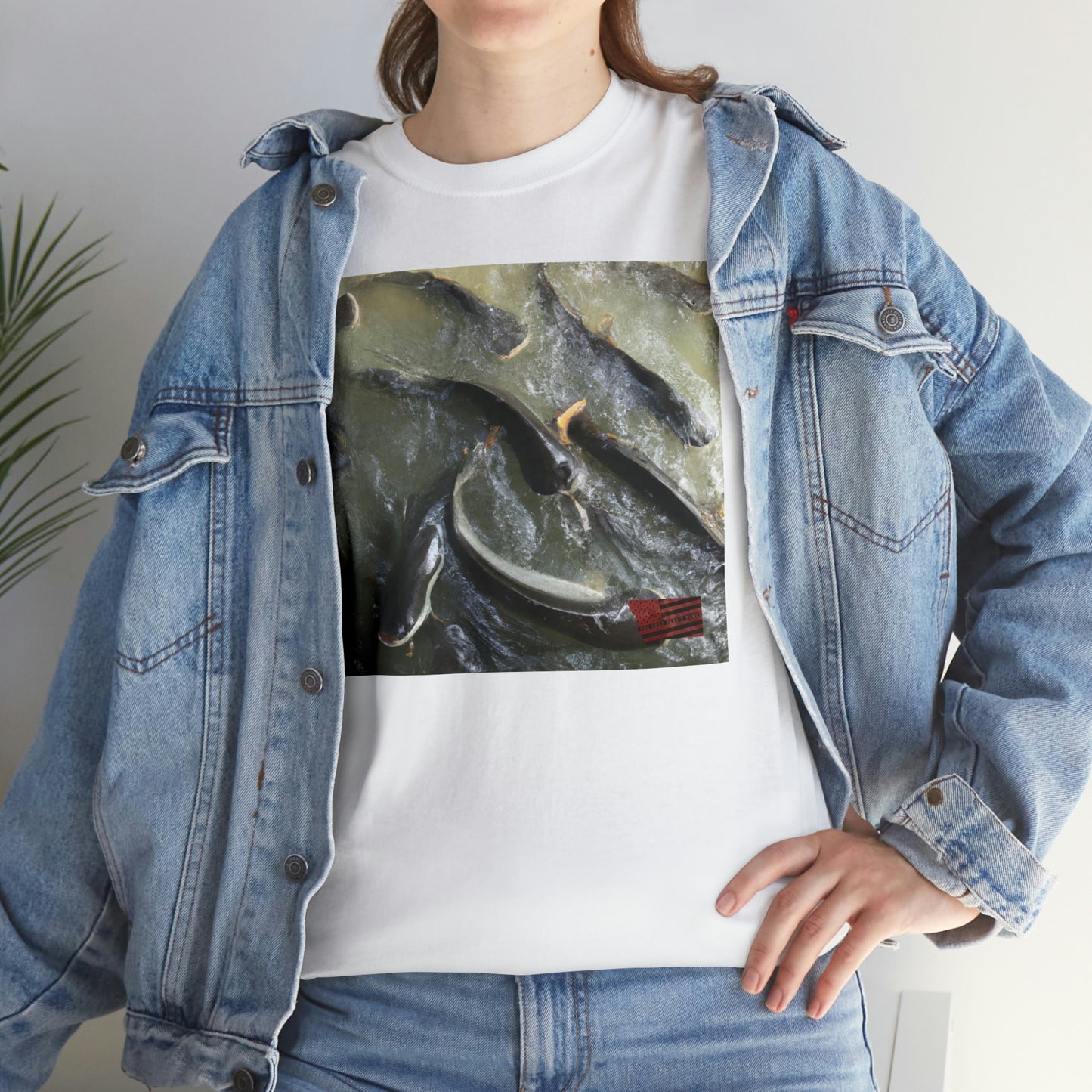 Sapphire Comets: A breed of fish that is made distinct by its sparkling scales and flowing fins that appear to be a deep blue shade, similar to sapphires. They usually live in aquariums or outdoor ponds. - Tshirt