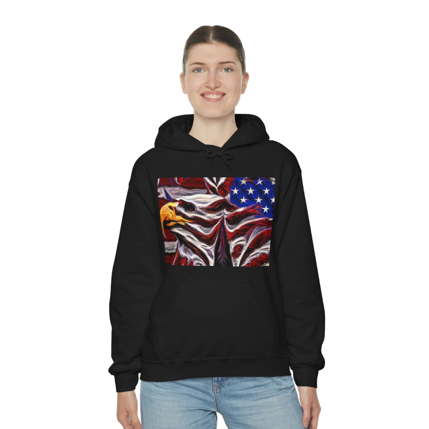 "America will never be destroyed from the outside. If we falter and lose our freedoms, it will be because we destroyed ourselves." - Abraham Lincoln - Hoodie