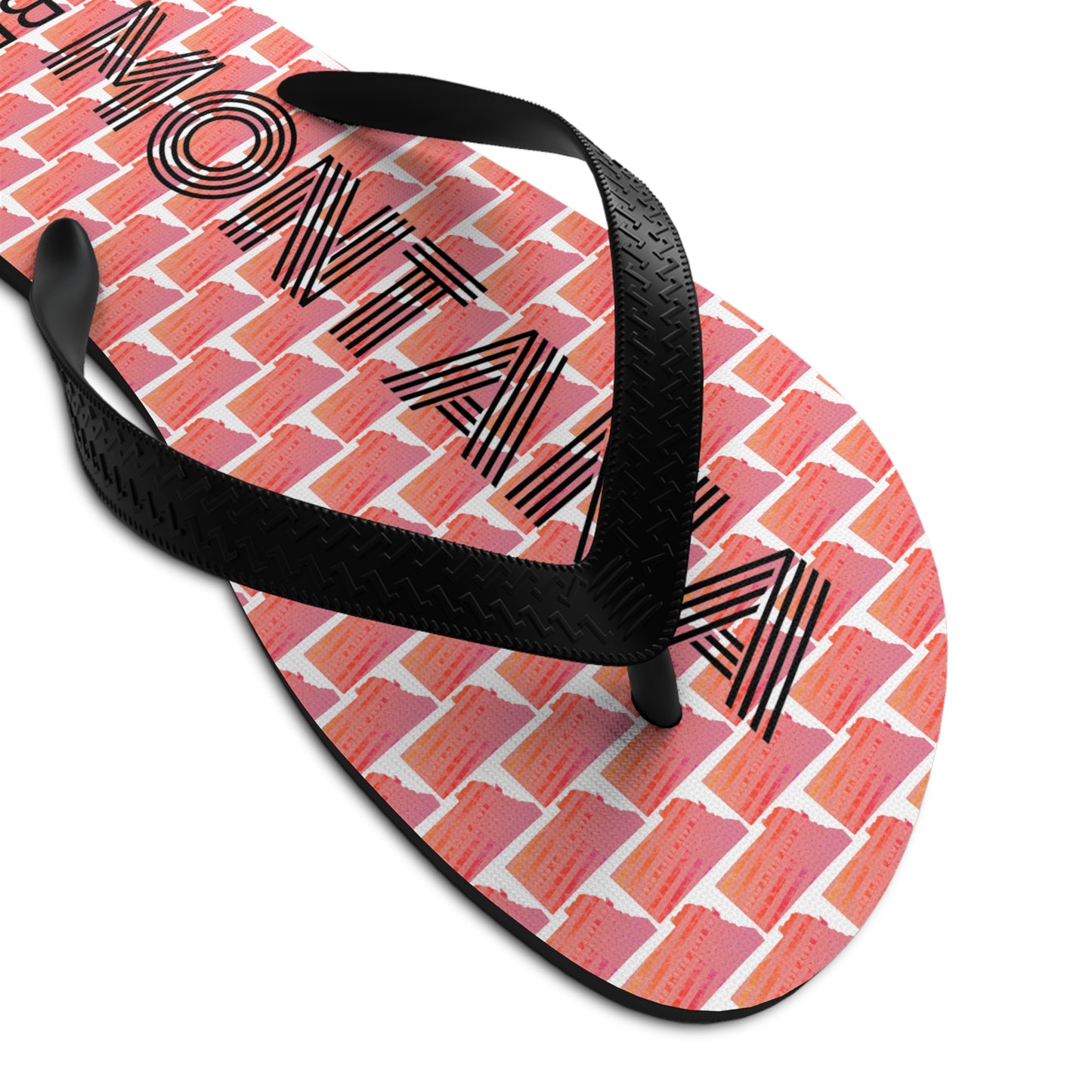 Bricks Unisex Flip-Flops