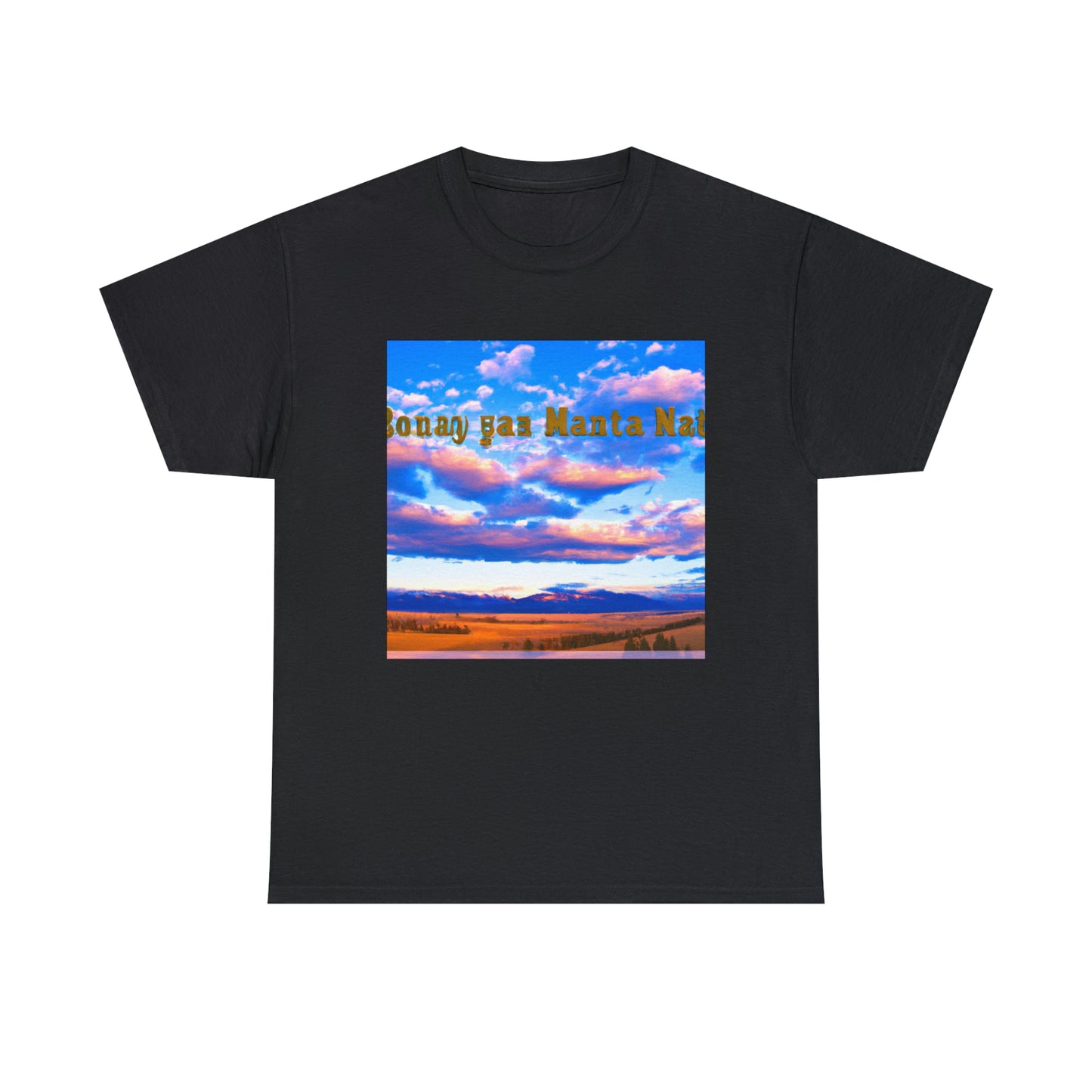 Big Sky Country is a nickname for the U.S. state of Montana, derived from the region's expansive views of the sky. The nickname is a reference to its dramatic mountain scenery, wide-open spaces, and some of the country - T-shirt