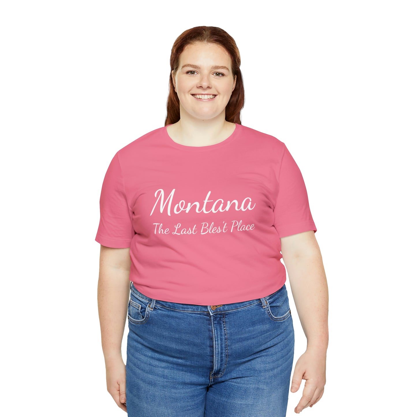 "Montana The Last Bles't Place" Unisex Jersey Short Sleeve Tee