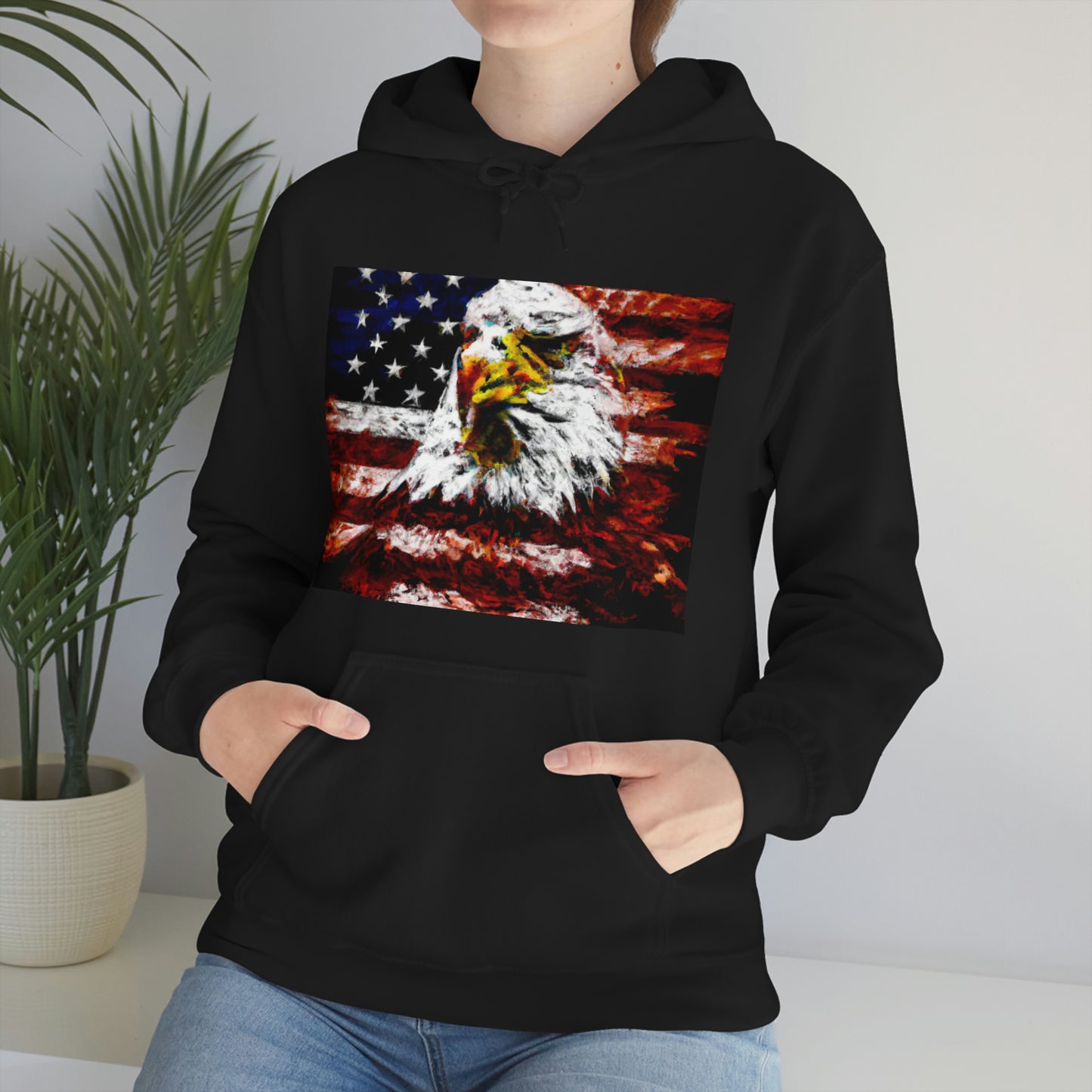 "America will never be destroyed from the outside. If we falter and lose our freedoms, it will be because we destroyed ourselves." - Abraham Lincoln - Hoodie