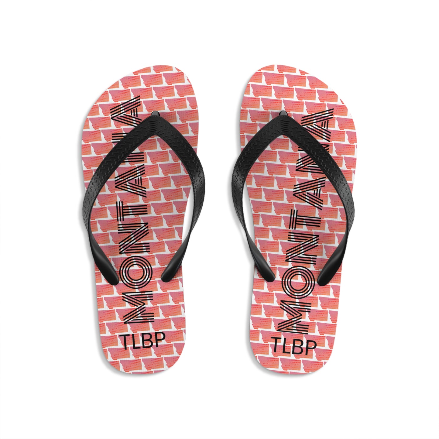 Bricks Unisex Flip-Flops