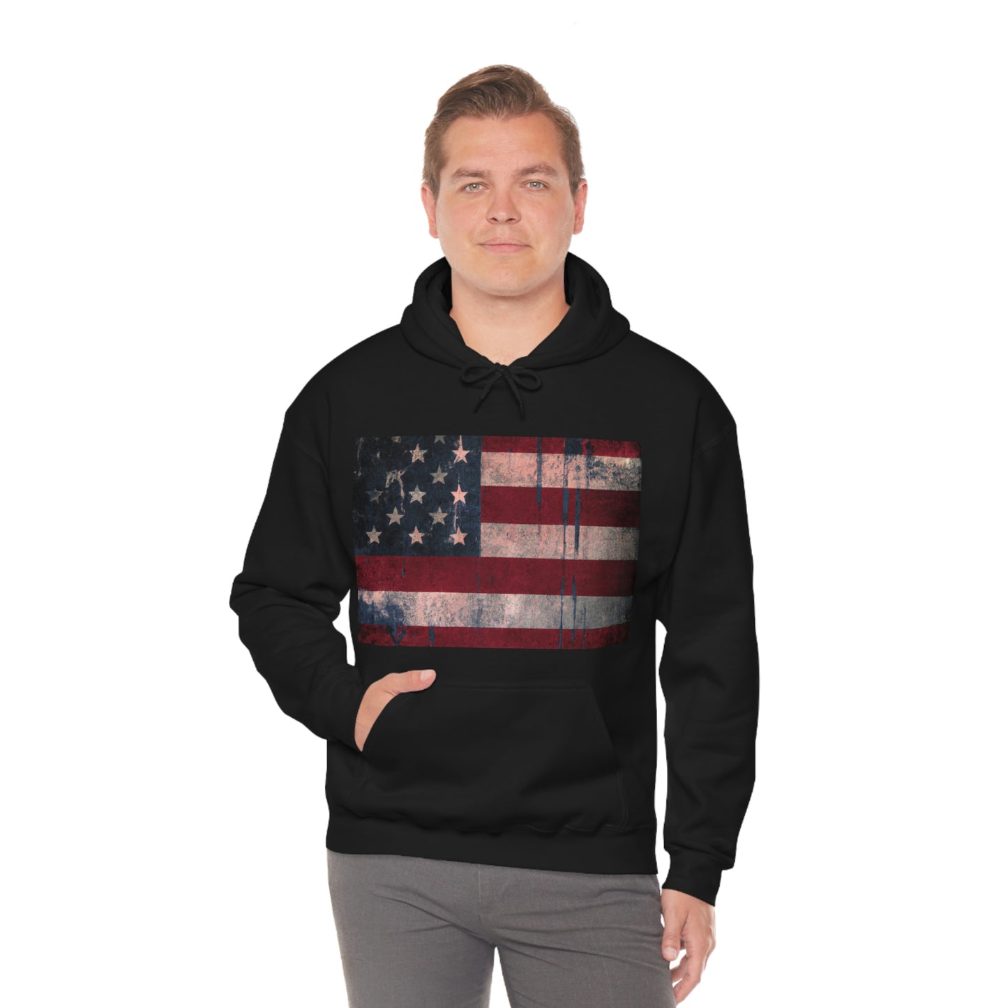 "I pledge allegiance to the Flag of the United States of America, and to the Republic for which it stands, one Nation under God, indivisible, with liberty and justice for all." - Francis Bellamy - Hoodie