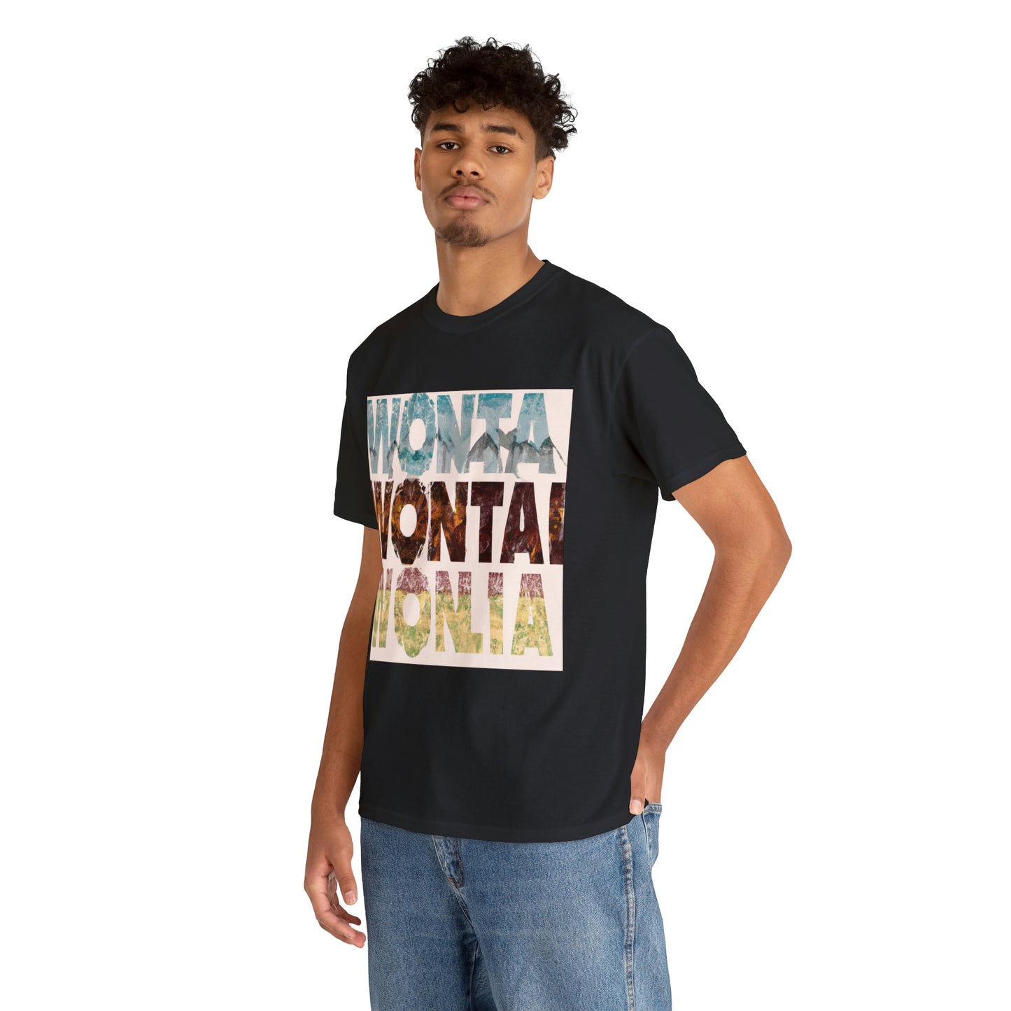 The wildlife in Montana is diverse and abundant. It ranges from large mammals such as bison, elk, moose, deer, and bears to smaller animals like beavers, otters, badgers, lynx, and foxes - T-shirt