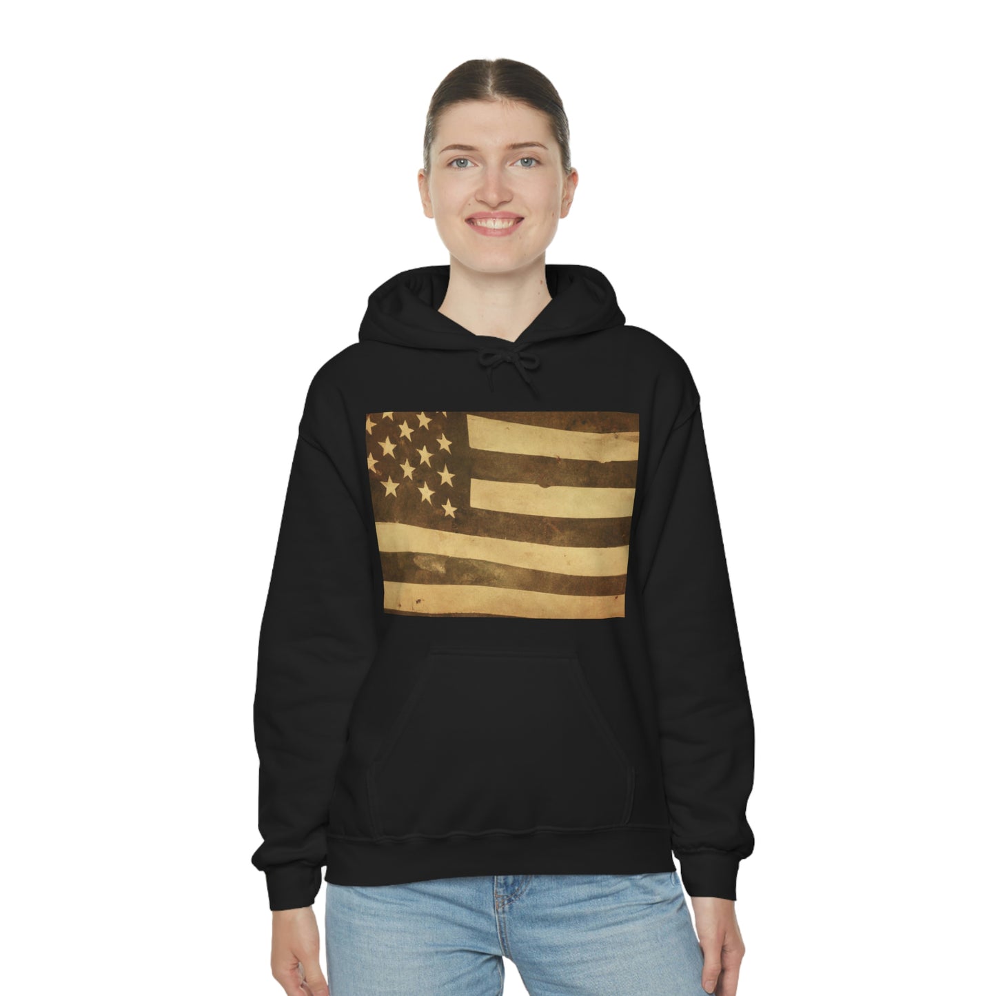 i am proud to be an american, where at least I know I'm free

"The flag of the United States has not been created by rhetorical sentences in declarations of independence and in bills of rights. It has been created by the experience - Hoodie