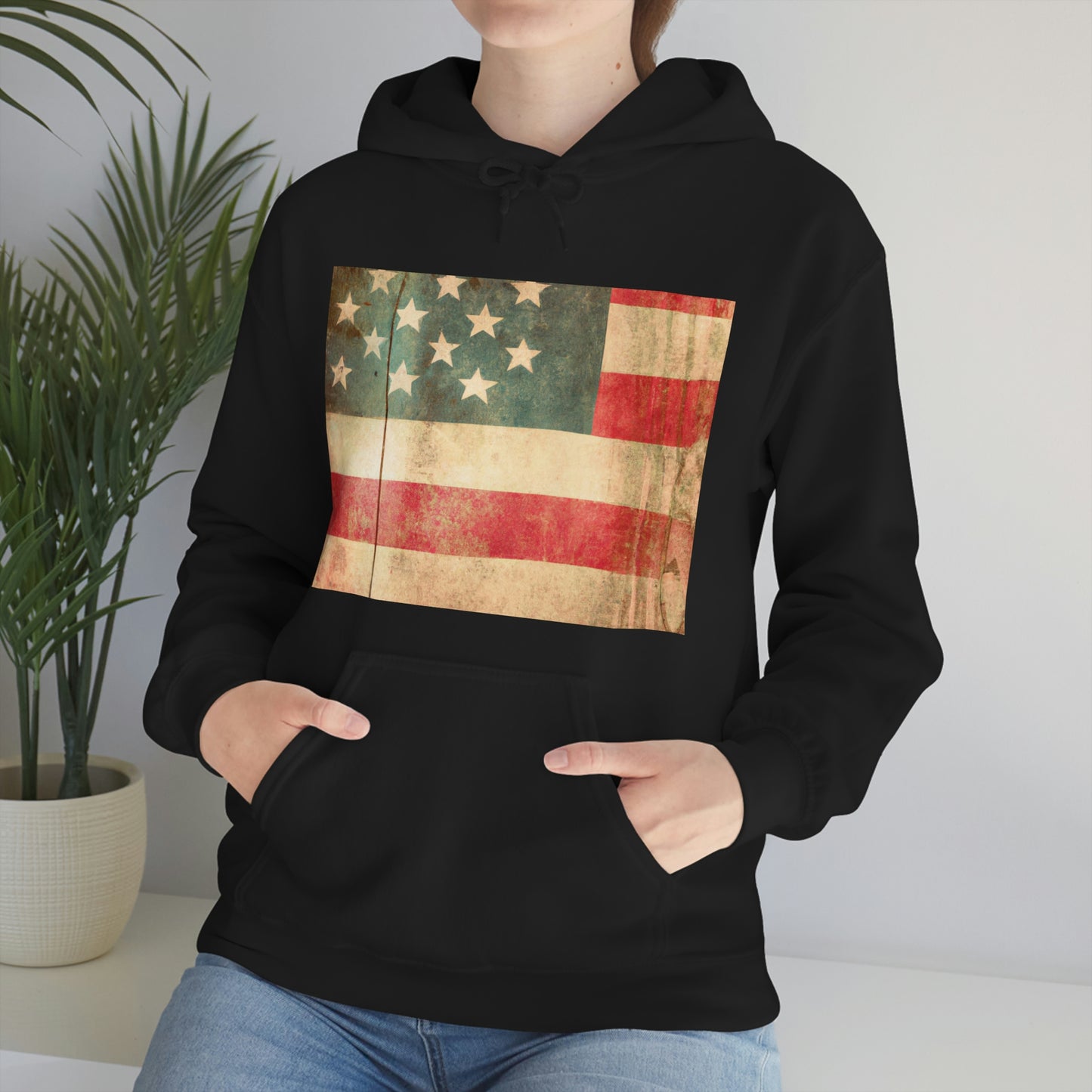 what so proudly we hailed

"Oh, say can you see by the dawn's early light
What so proudly we hailed at the twilight's last gleaming?
Whose broad stripes and bright stars through the perilous fight,
O' - Hoodie