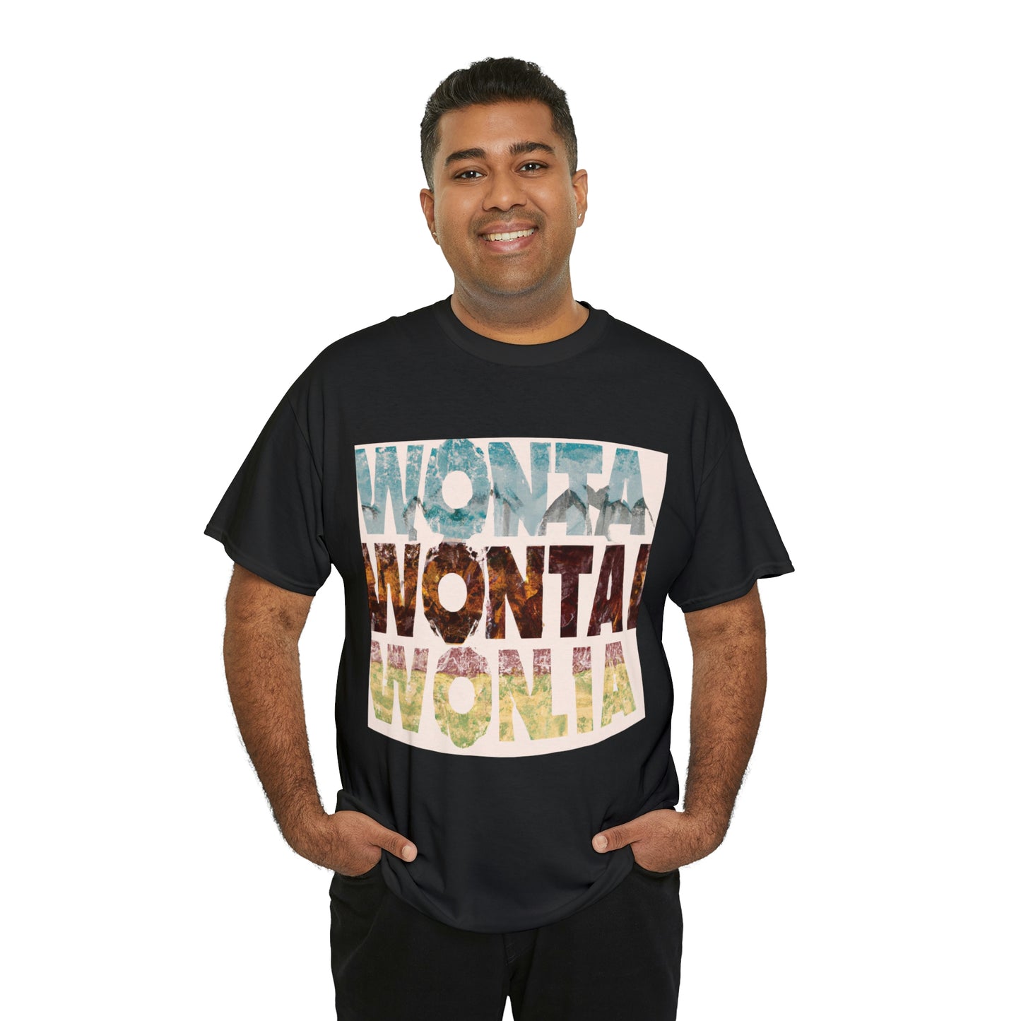 The wildlife in Montana is diverse and abundant. It ranges from large mammals such as bison, elk, moose, deer, and bears to smaller animals like beavers, otters, badgers, lynx, and foxes - T-shirt