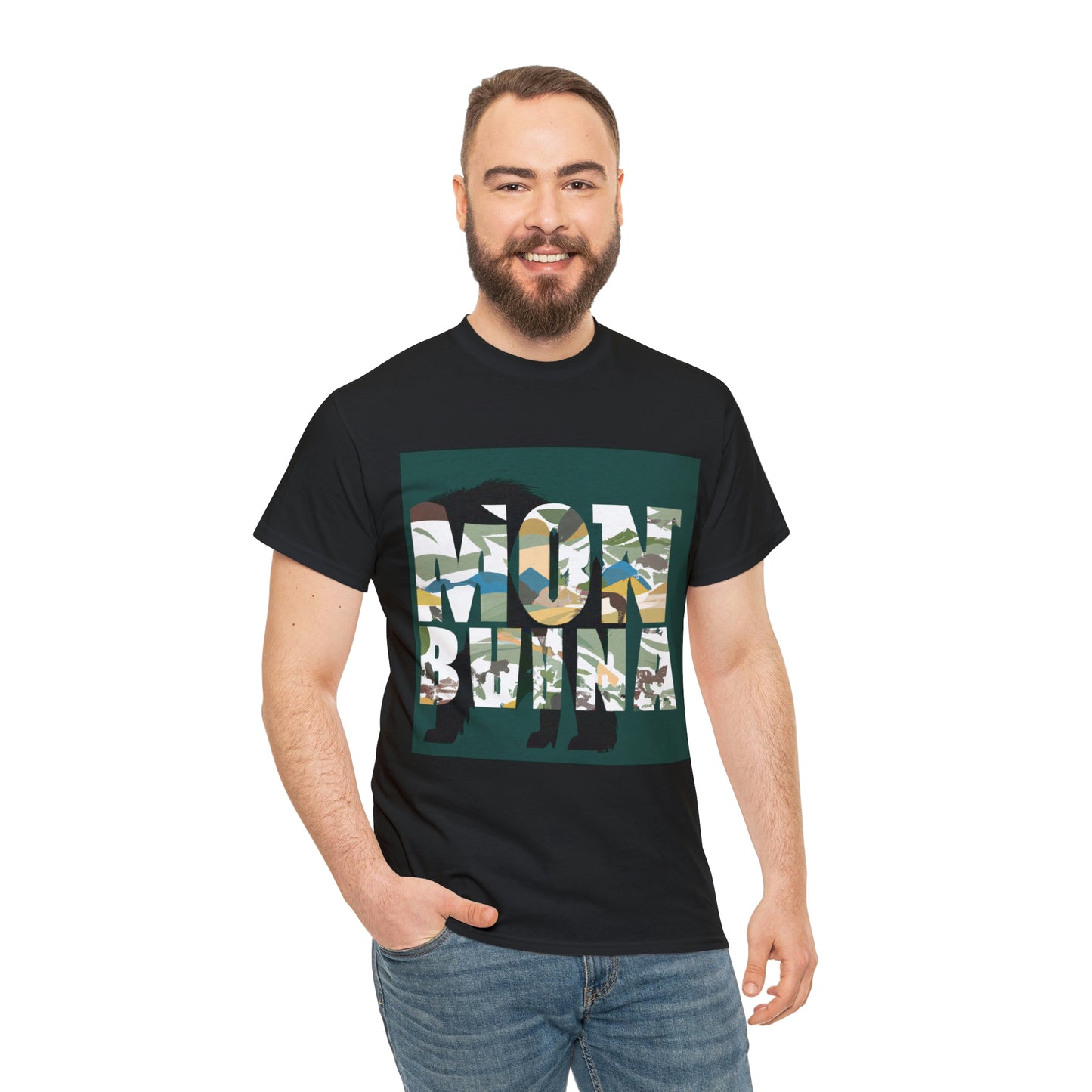 Montana has abundant wildlife. The state has a great variety and abundance of fish, including native cutthroat, bull, lake, grayling, and mountain whitefish, as well as brown, lake, and rainbow trout. The forests - T-shirt