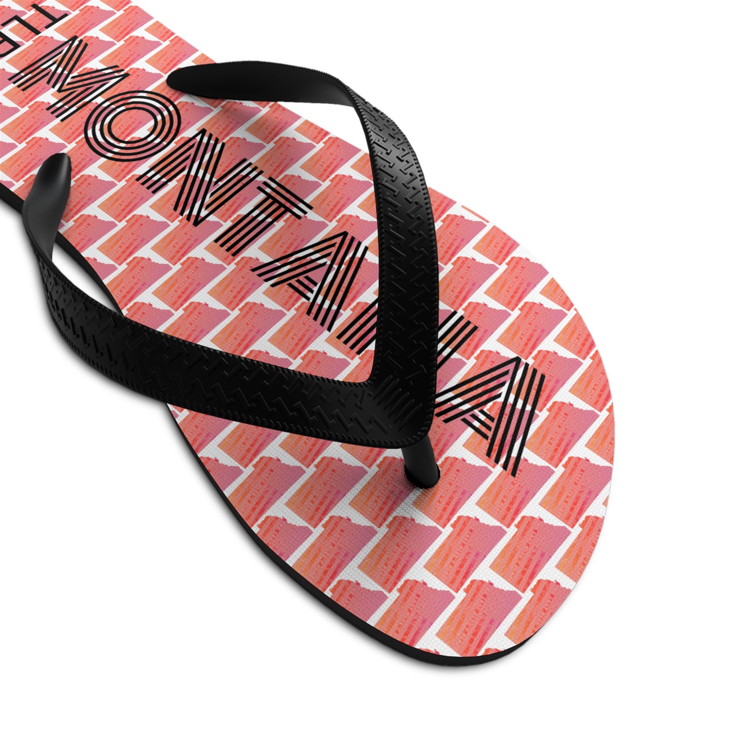 Bricks Unisex Flip-Flops