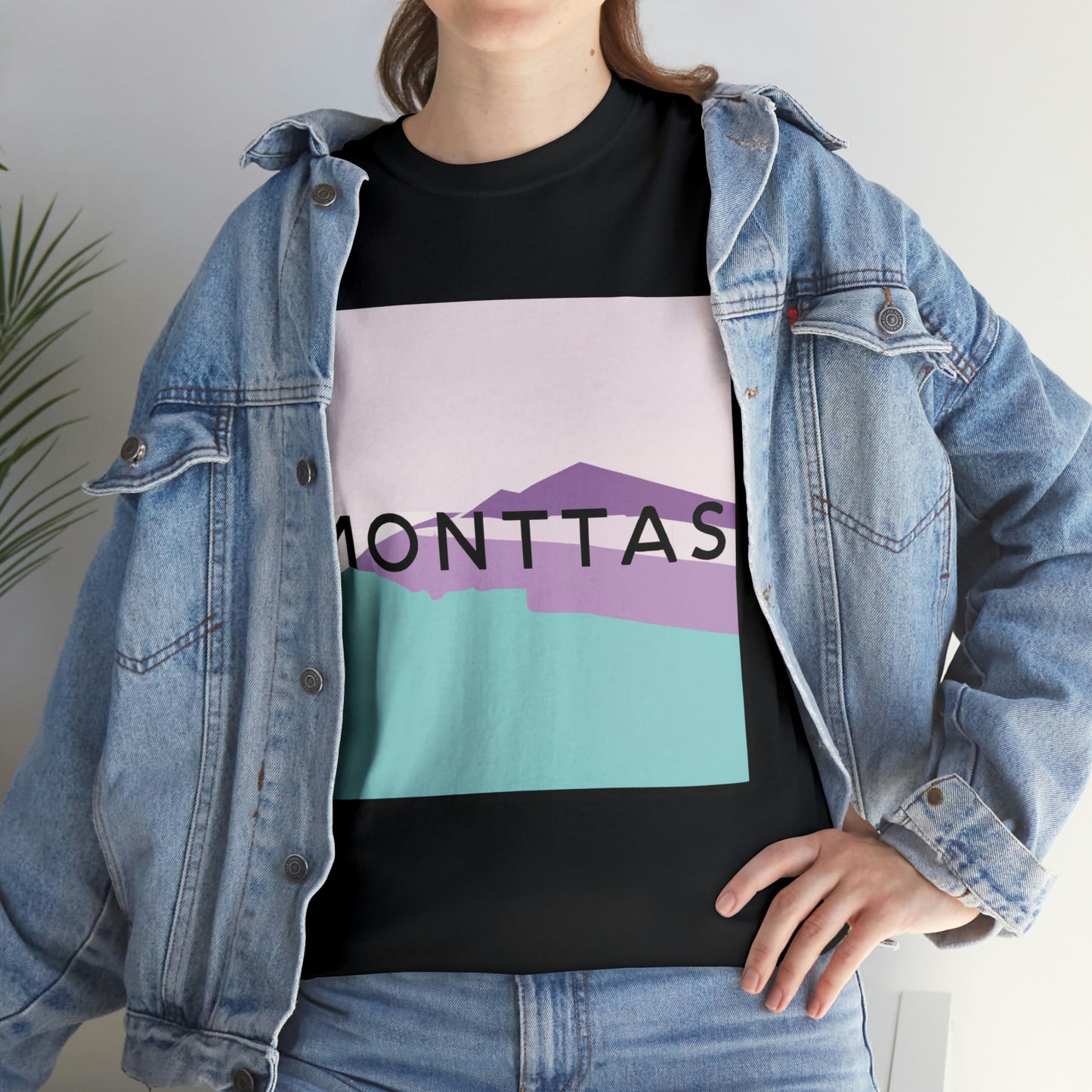 Montana vibes are the feeling of peace, freedom, and ease that come from being in the great outdoors. They can be experienced when enjoying a long day of fishing on a crystal-clear lake, admiring dramatic mountain peaks silhouet - T-shirt